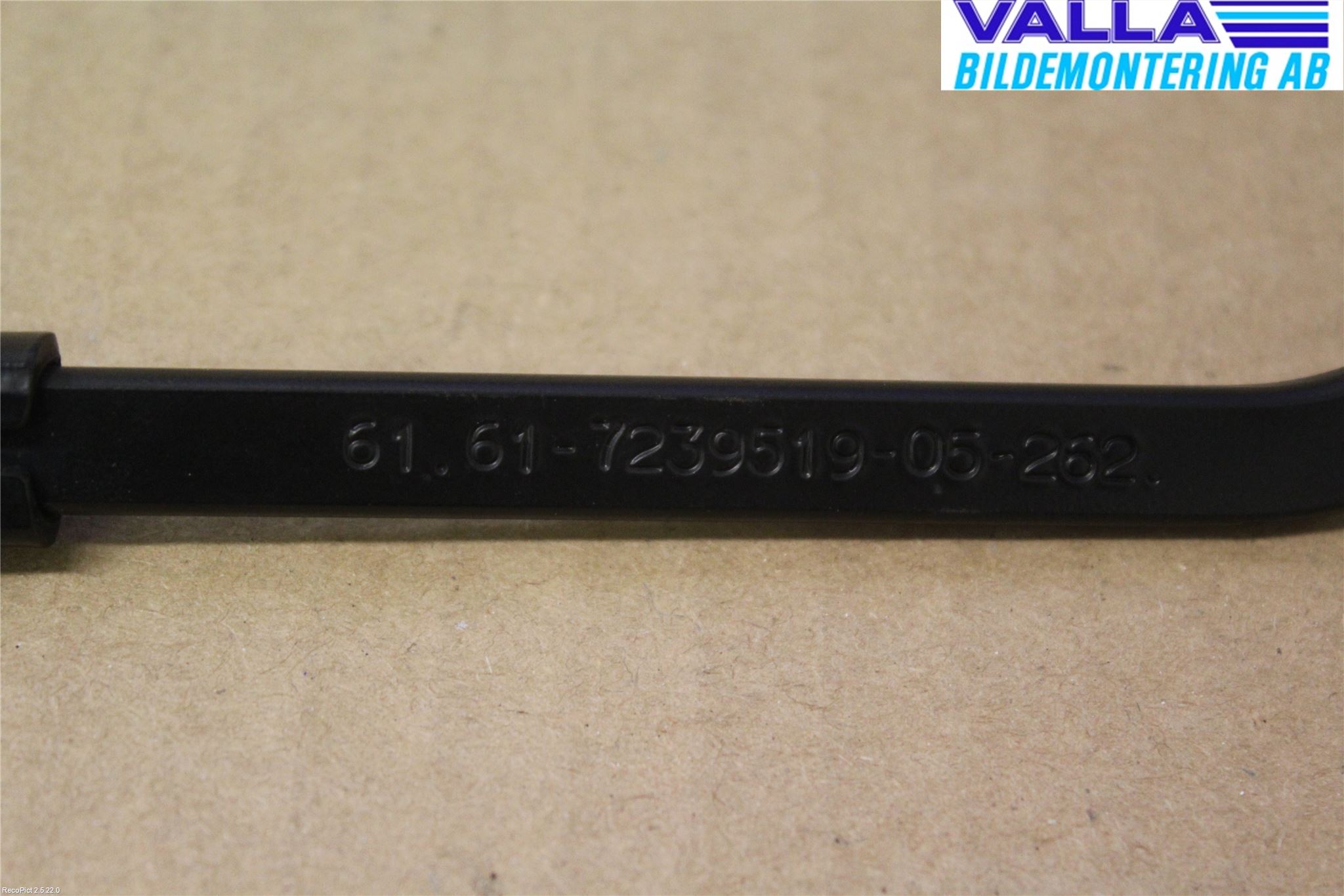 BMW 1 F20/F21 11-19 Viskerarm-Armer Frontrute