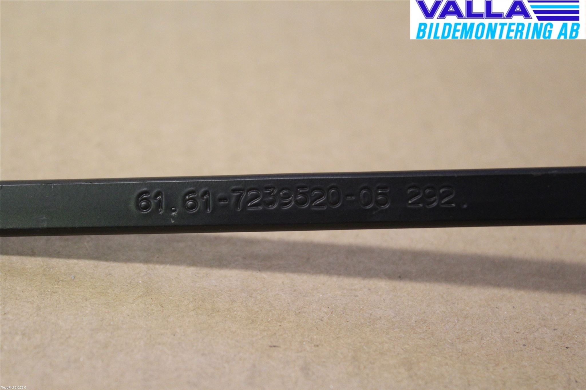 BMW 1 F20/F21 11-19 Viskerarm-Armer Frontrute