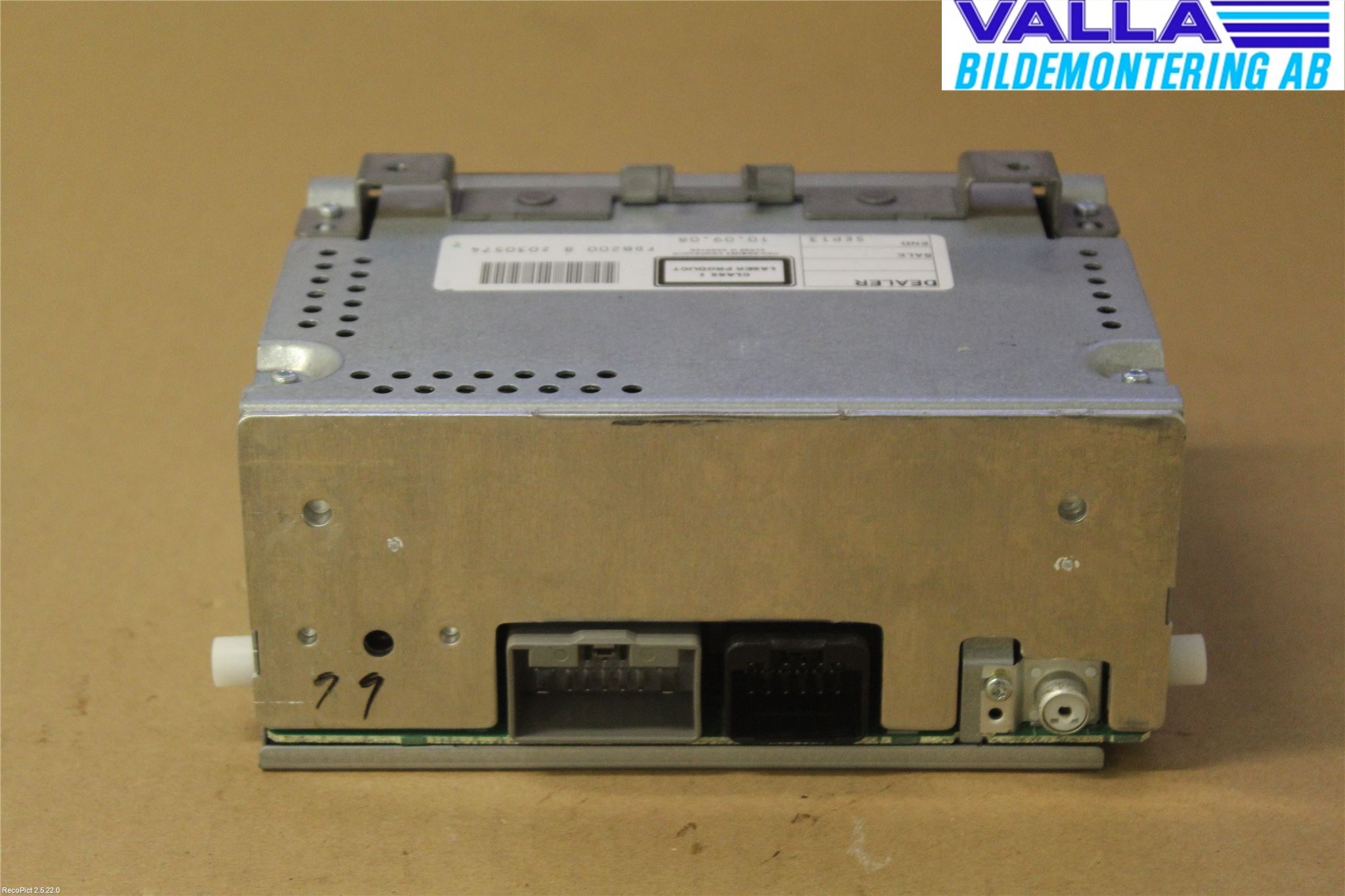 Ford FIESTA 09-12 Stereo Radio Med Cd