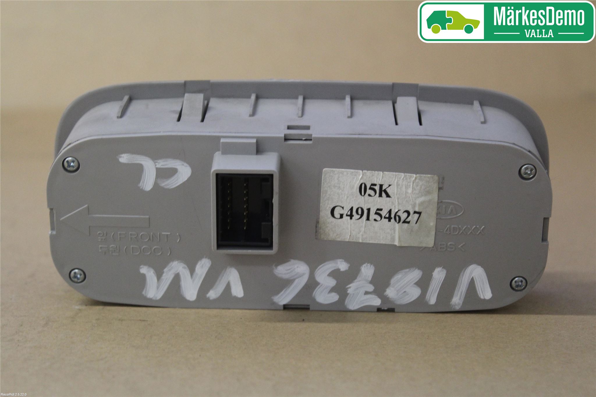 Kia CARNIVAL Varmeapparat Panel(Regulering)