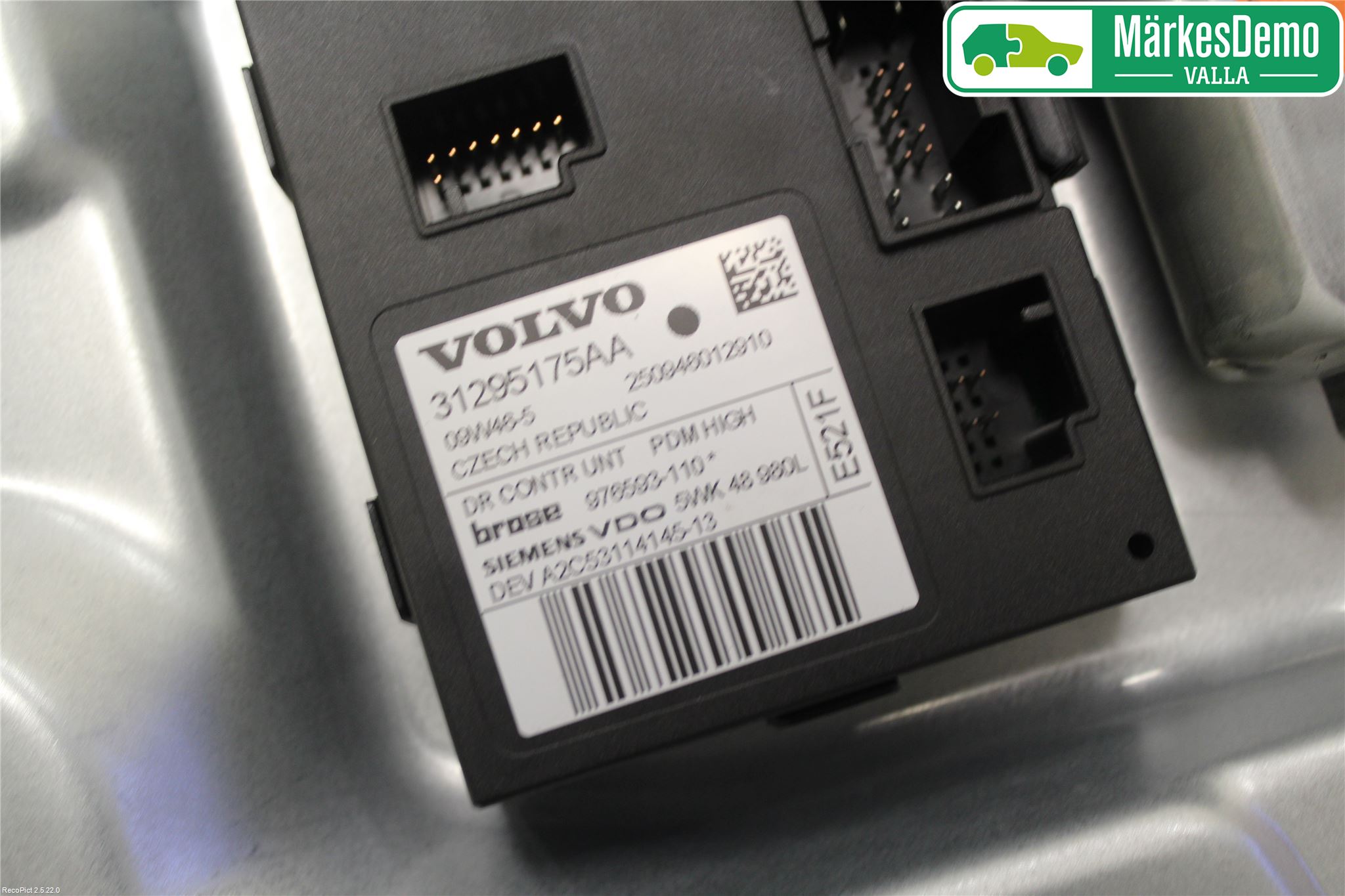 Volvo V50 08-12 Vindusheis El Komp