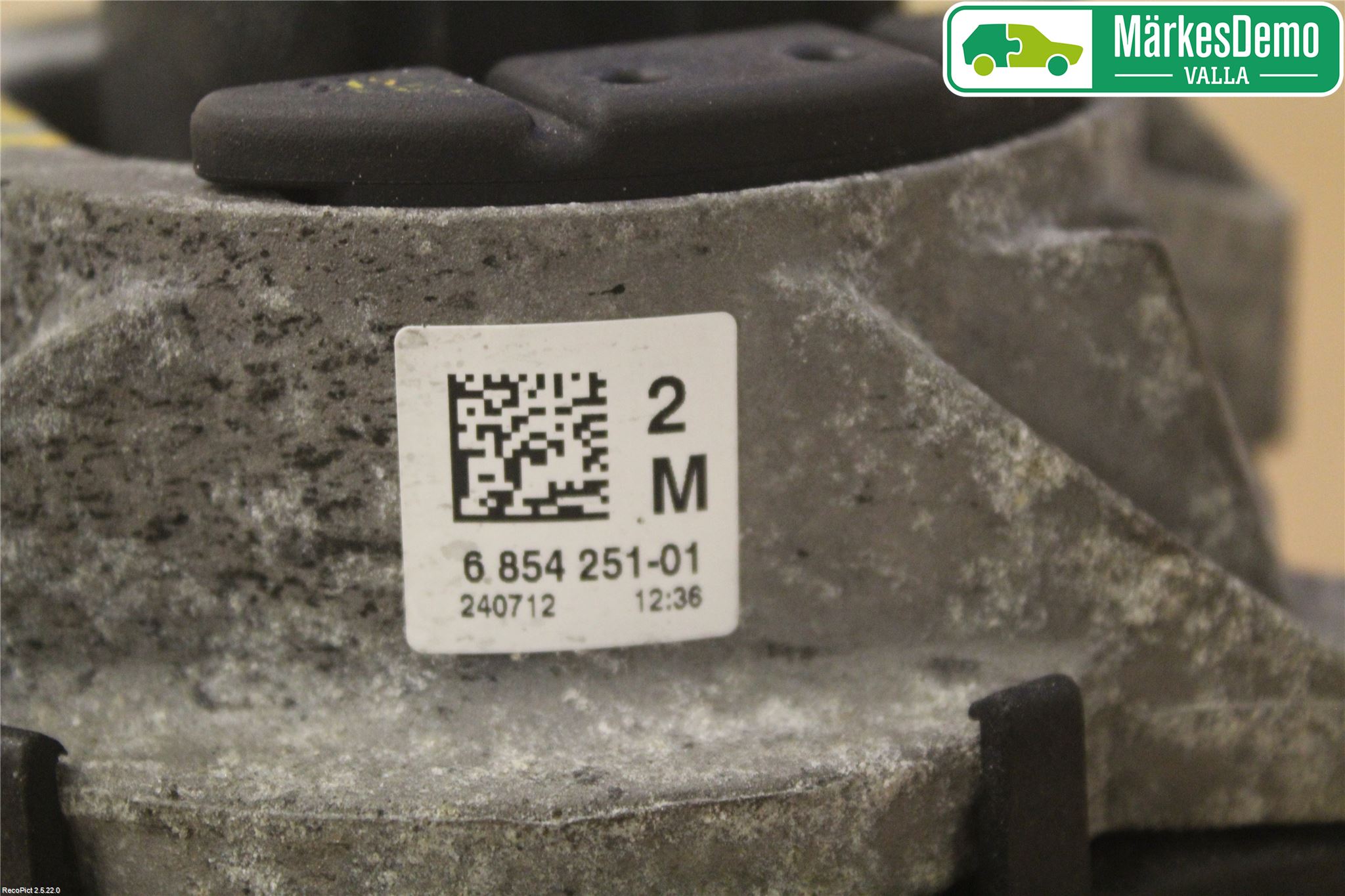 BMW 1 F20/F21 11-19 Motor Feste Stål-Alu