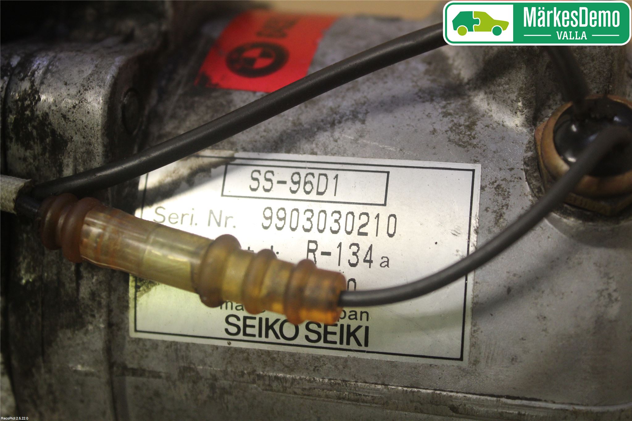 BMW 3 E36      91-00 Varme Ac Kompressor