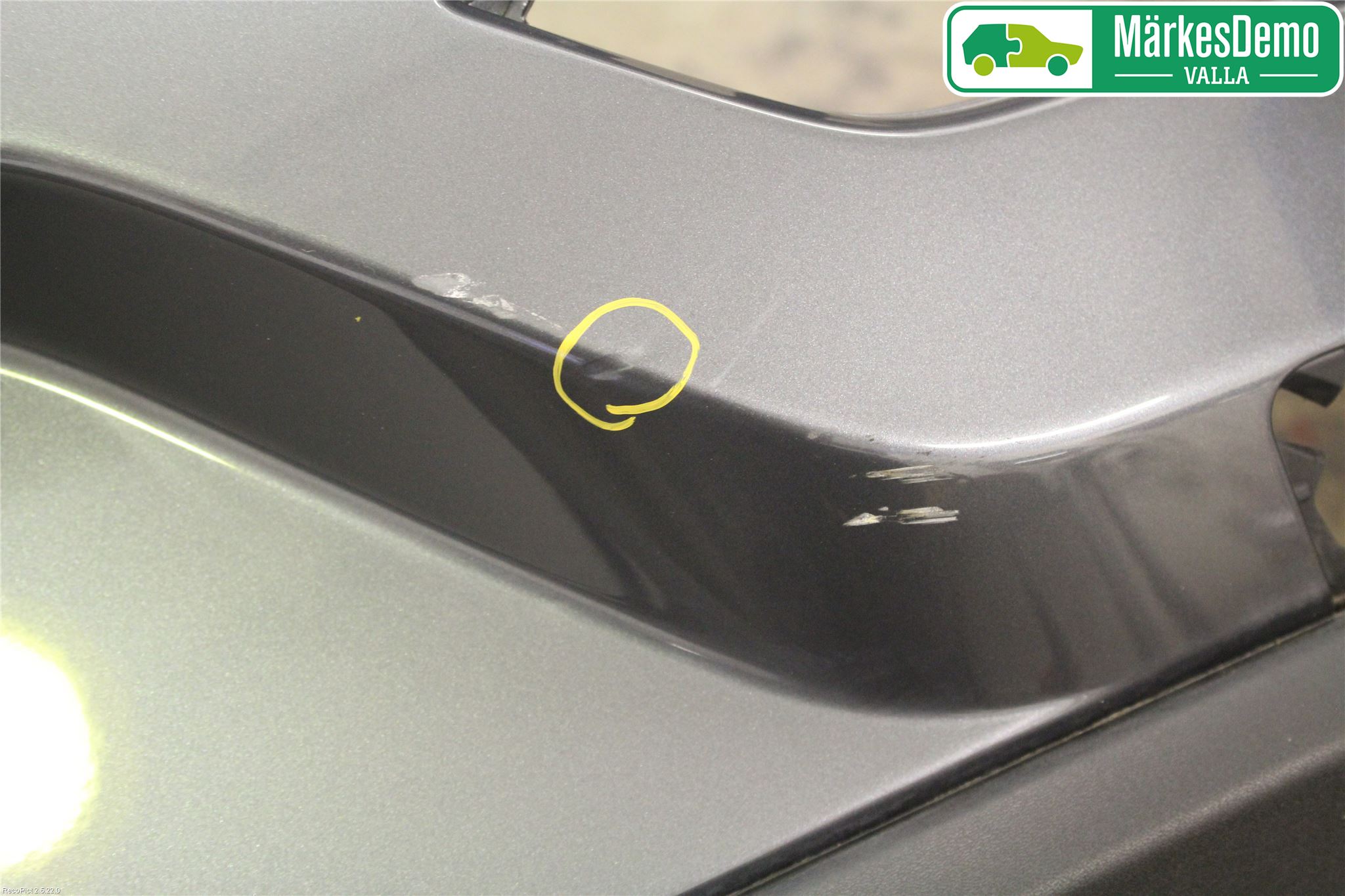Volvo V40 12-19 Støtfanger Bak Overtrekk