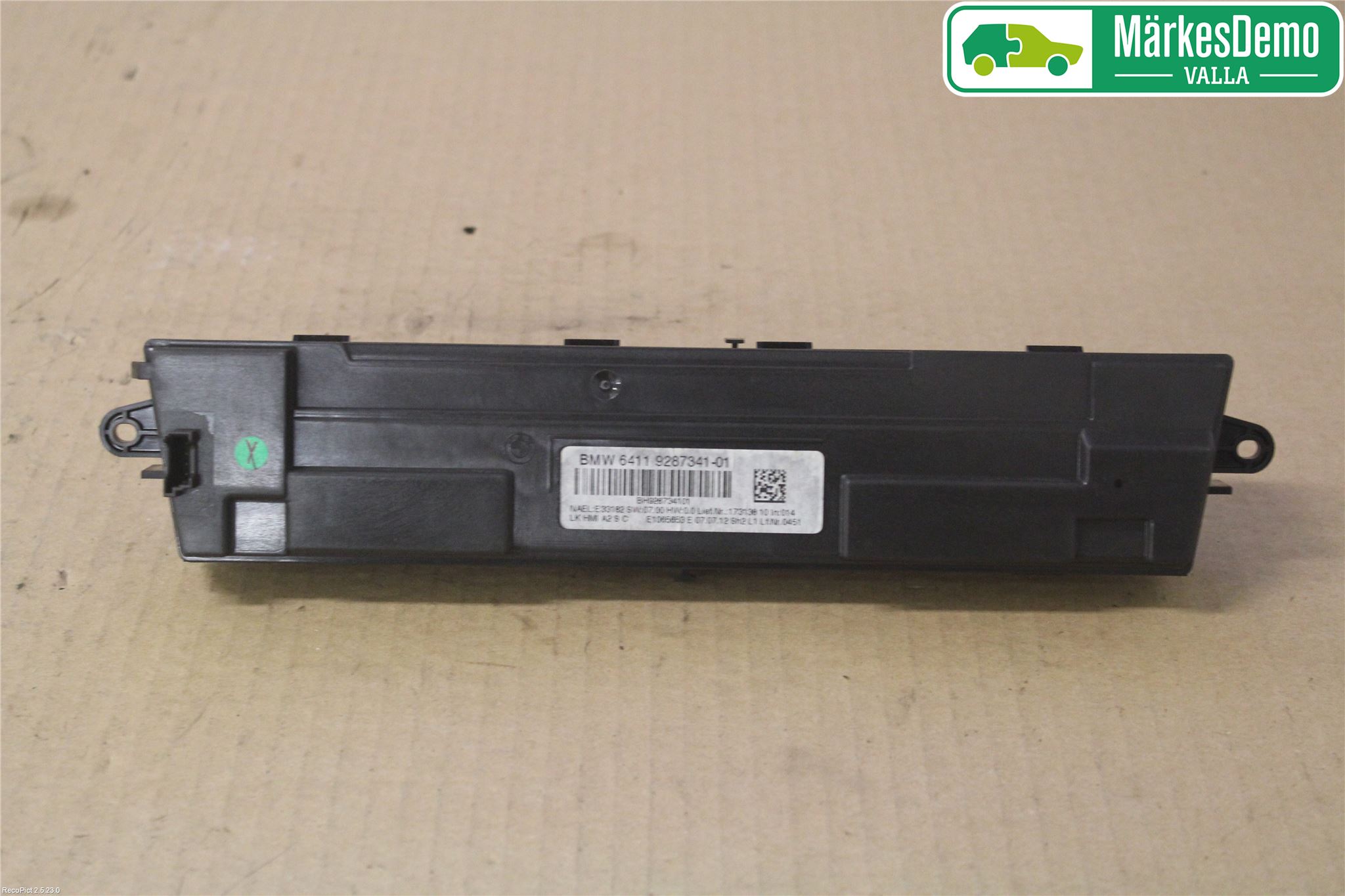 BMW 3 F30/F31/F80 12-19 Varmeapparat Panel(Regulering)