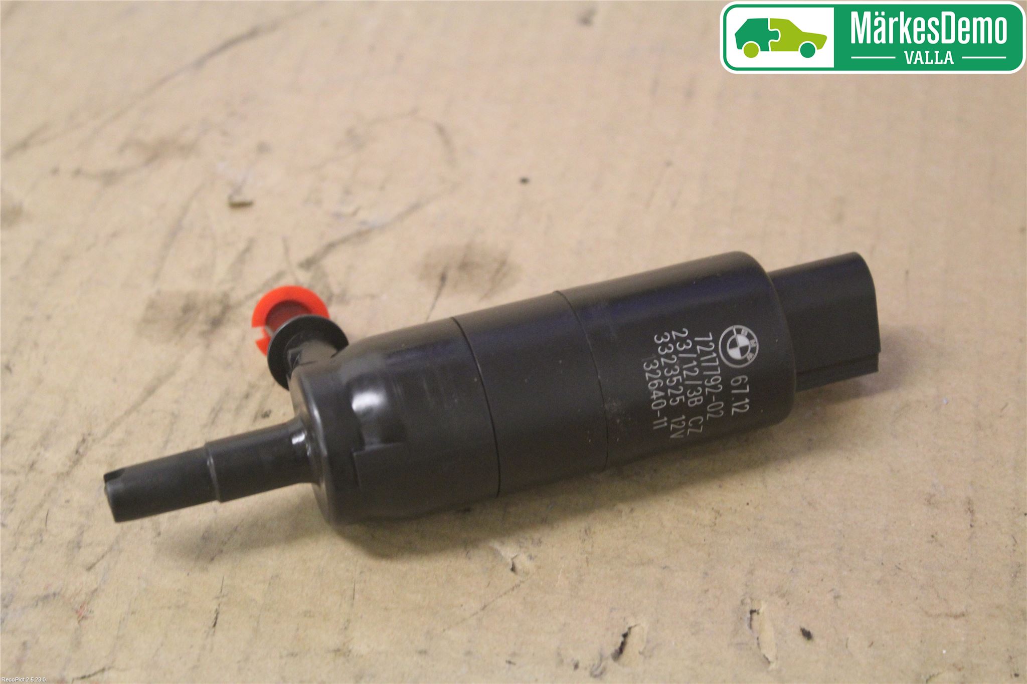 BMW 3 F30/F31/F80 12-19 Spylerpumpe Høytrykk