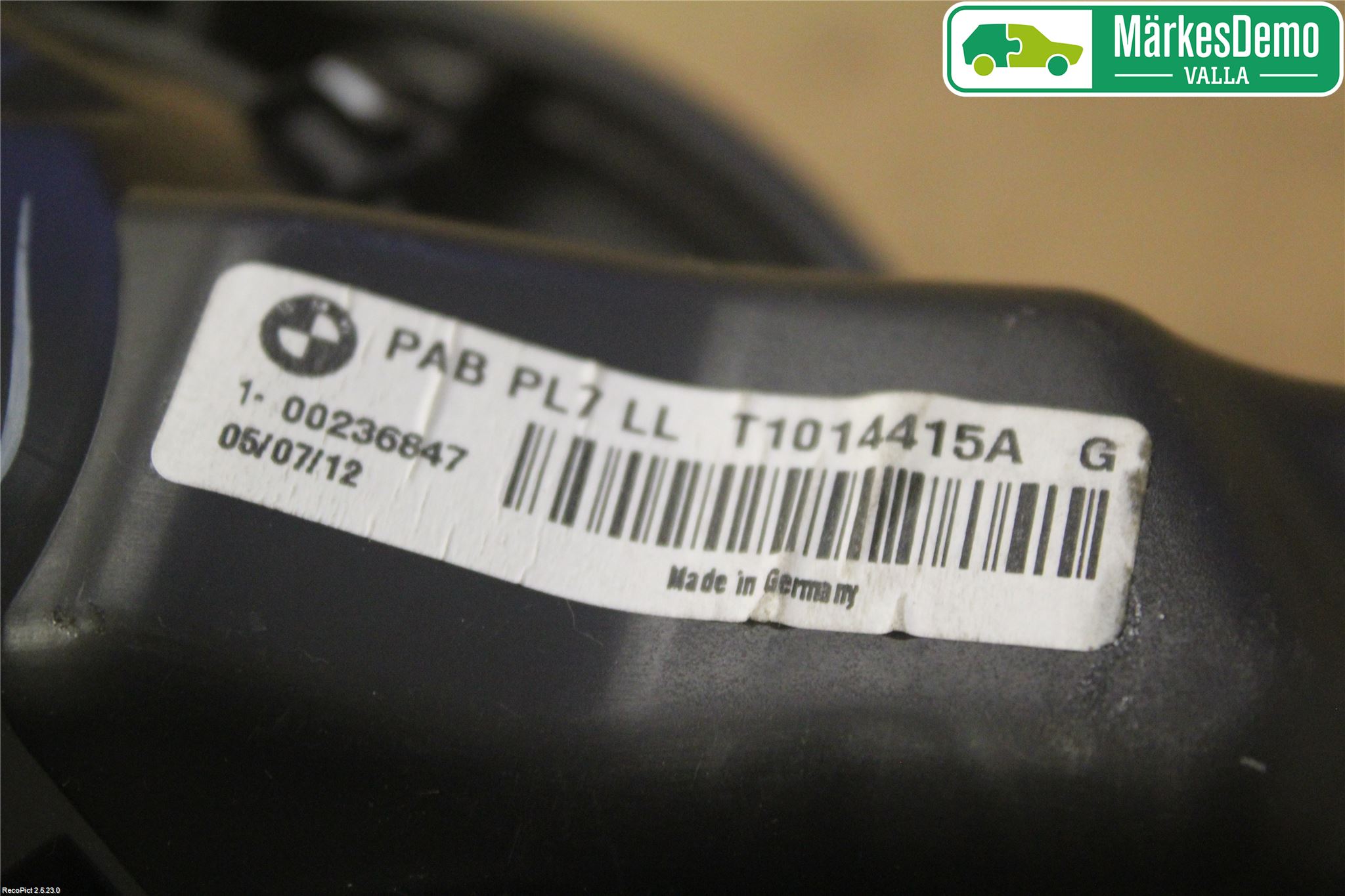 BMW 3 F30/F31/F80 12-19 Varmeapparat Viftemotor