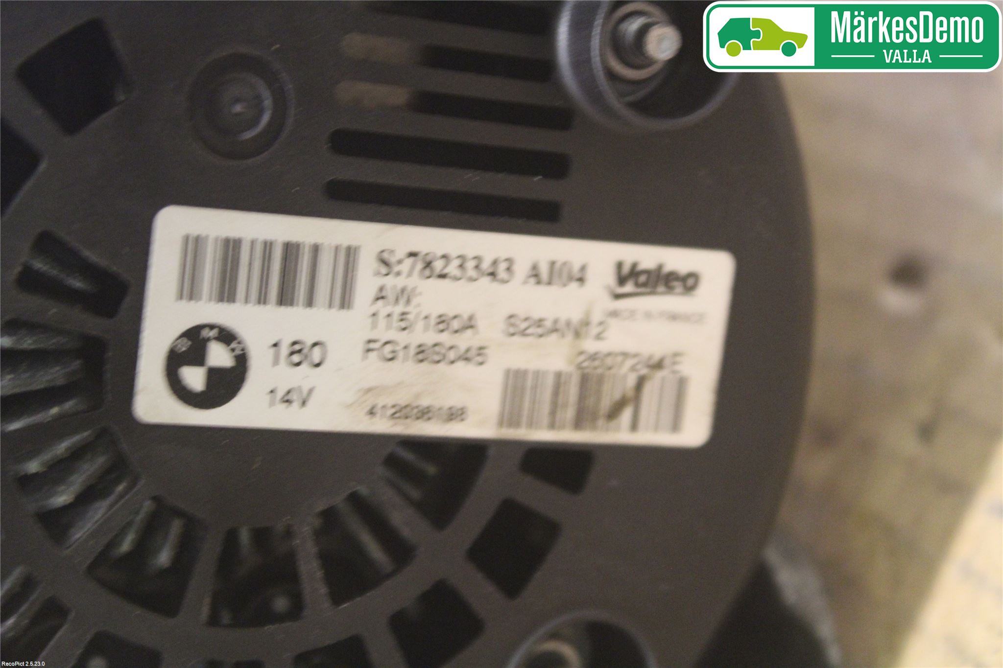 BMW 3 F30/F31/F80 12-19 Dynamo