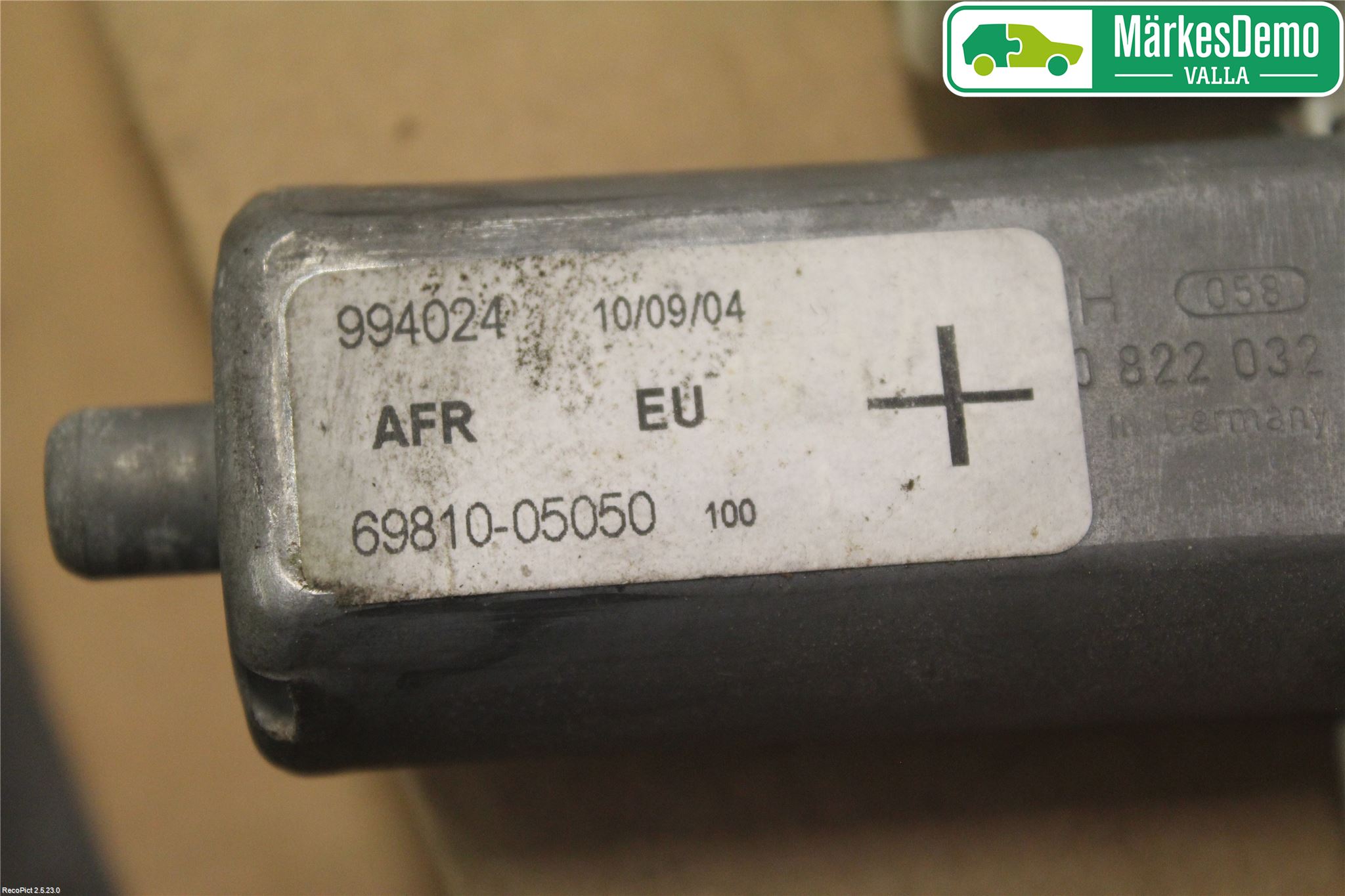 Toyota AVENSIS 03-06 Vindusheis El Komp