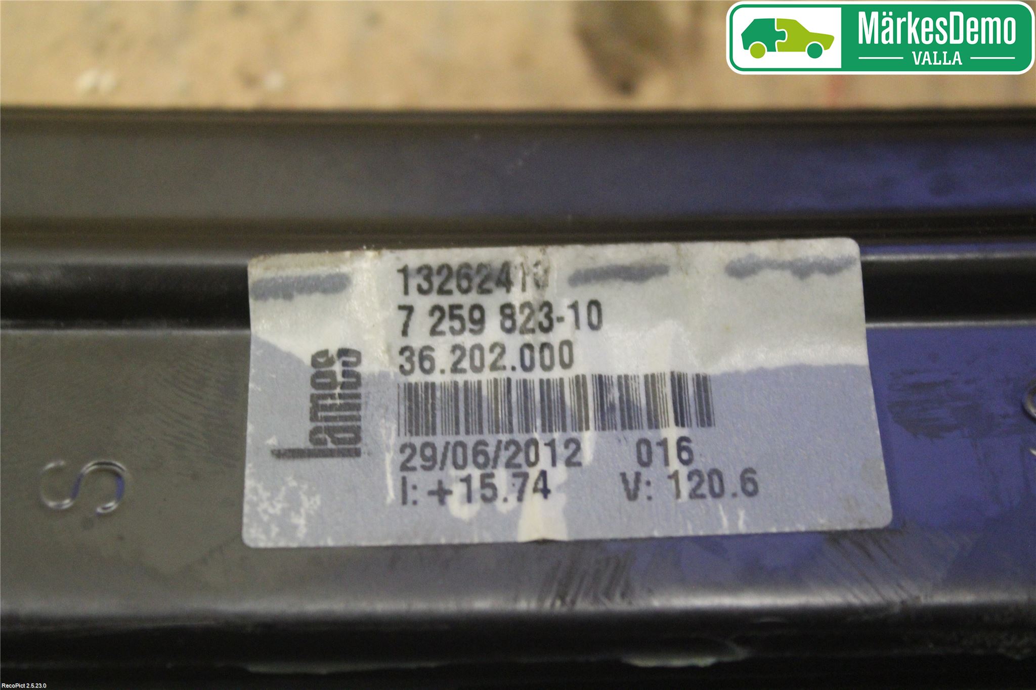 BMW 3 F30/F31/F80 12-19 Vindusheis El Komp