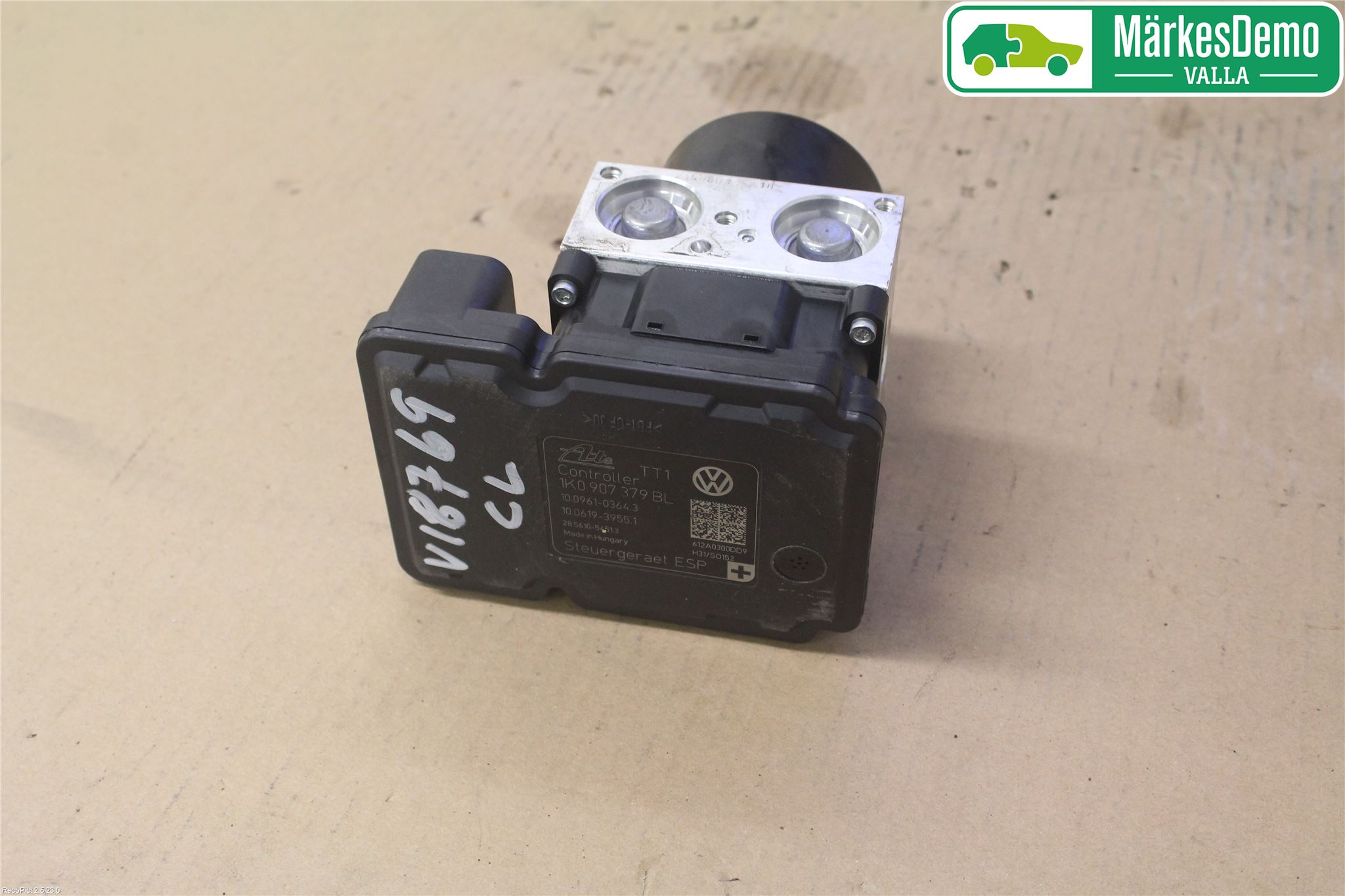 Volkswagen VW GOLF VI 09-13 Abs Hydraulikkaggregat