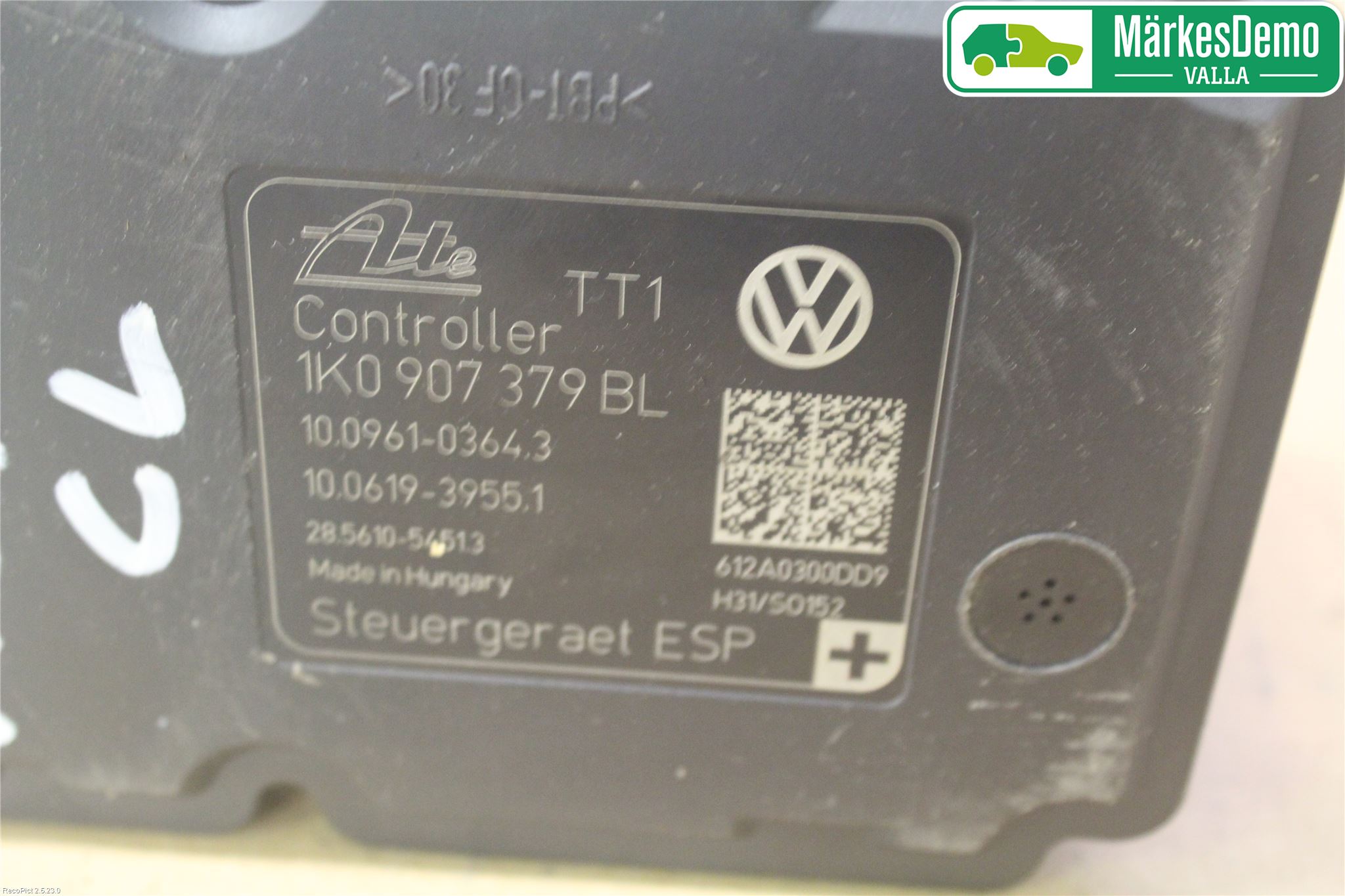 Volkswagen VW GOLF VI 09-13 Abs Hydraulikkaggregat