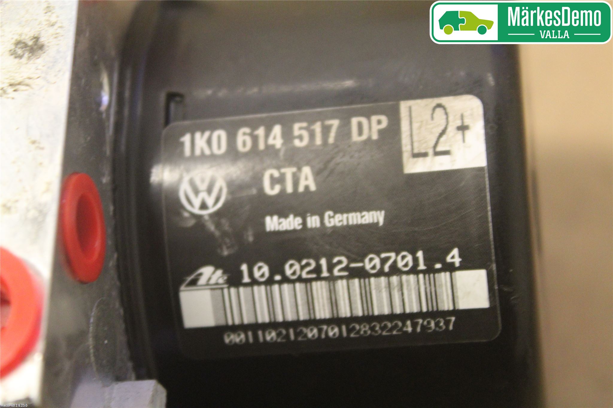 Volkswagen VW GOLF VI 09-13 Abs Hydraulikkaggregat