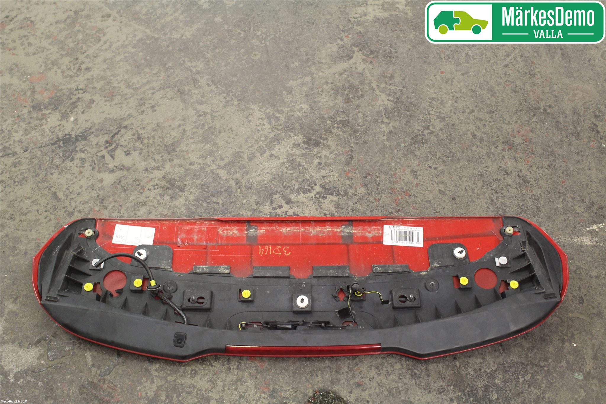 Volvo V40 12-19 Spoiler Bakluke