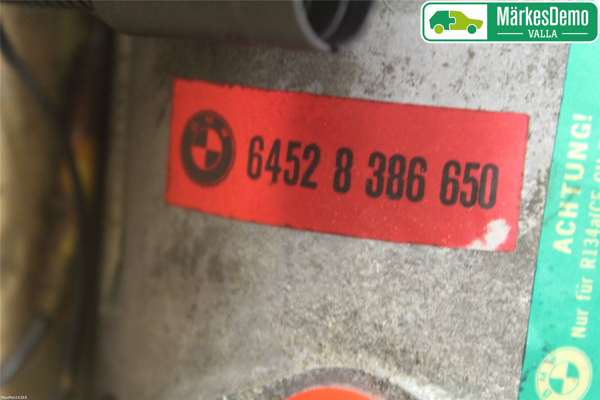 BMW 3 E46      98-05 Varme Ac Kompressor