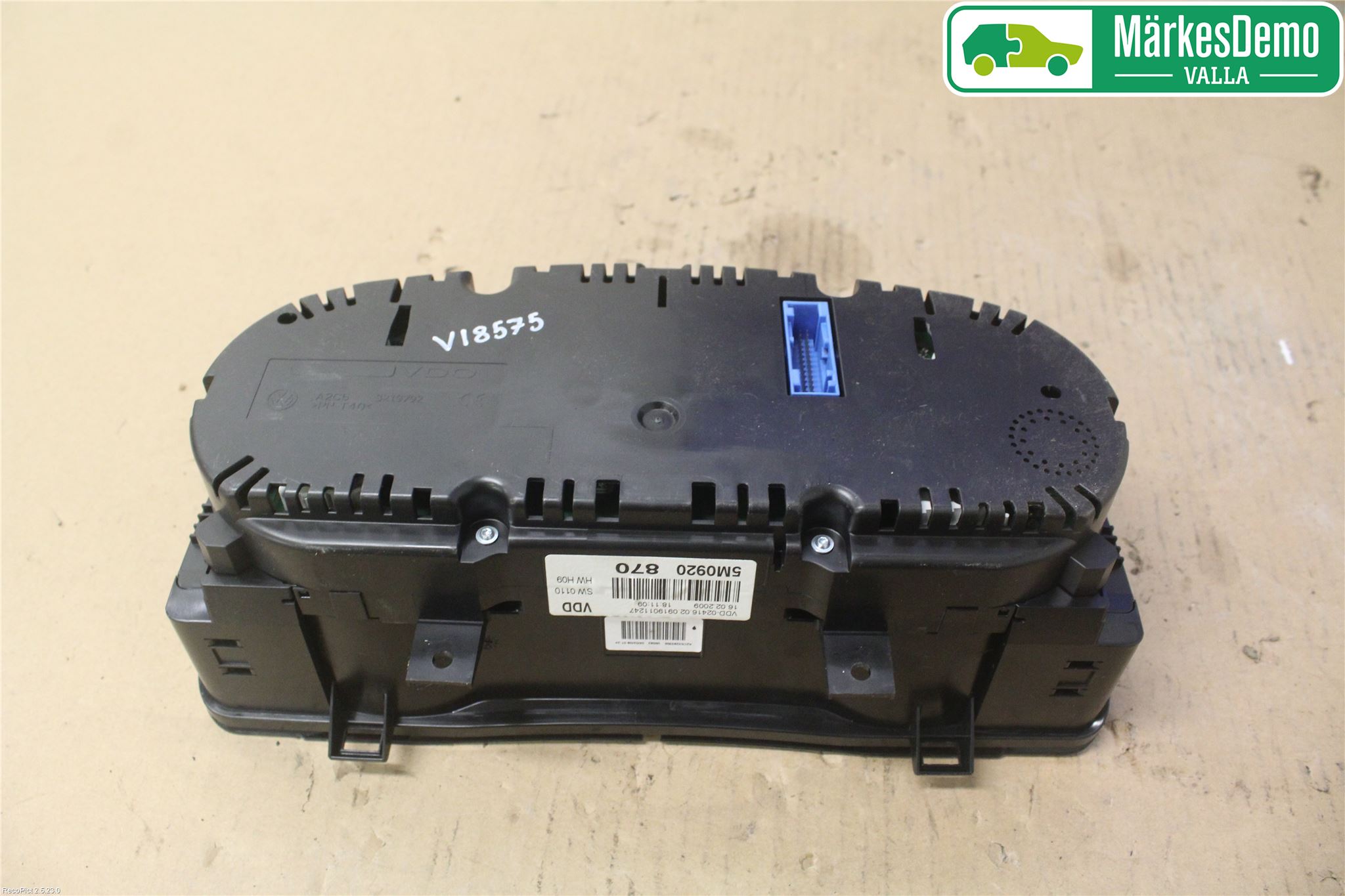 Volkswagen VW GOLF PLUS/CROSS GOLF 04-14 Instr Kombinert
