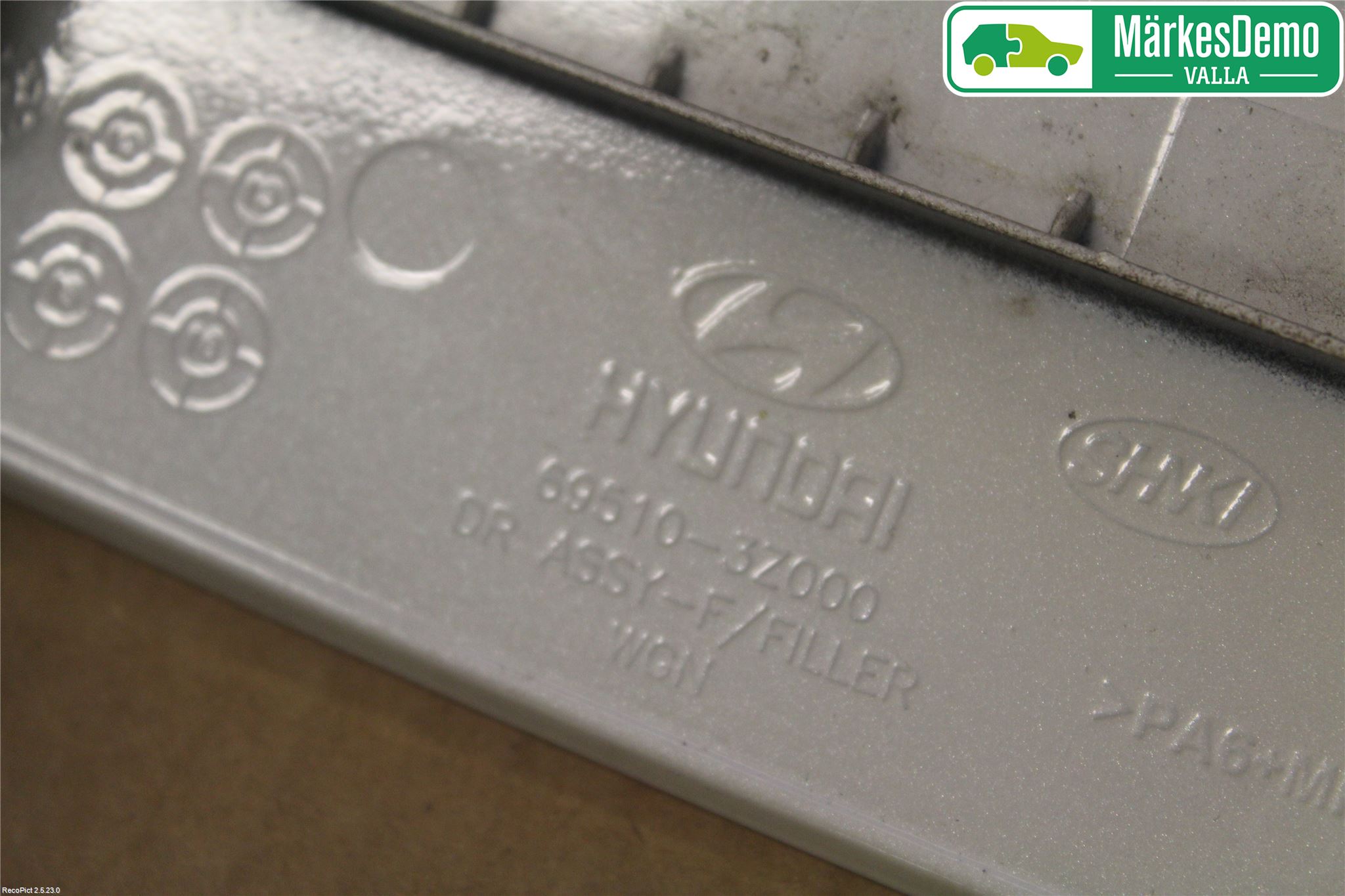 Hyundai i40 08-15 Drivstoff Tankluke