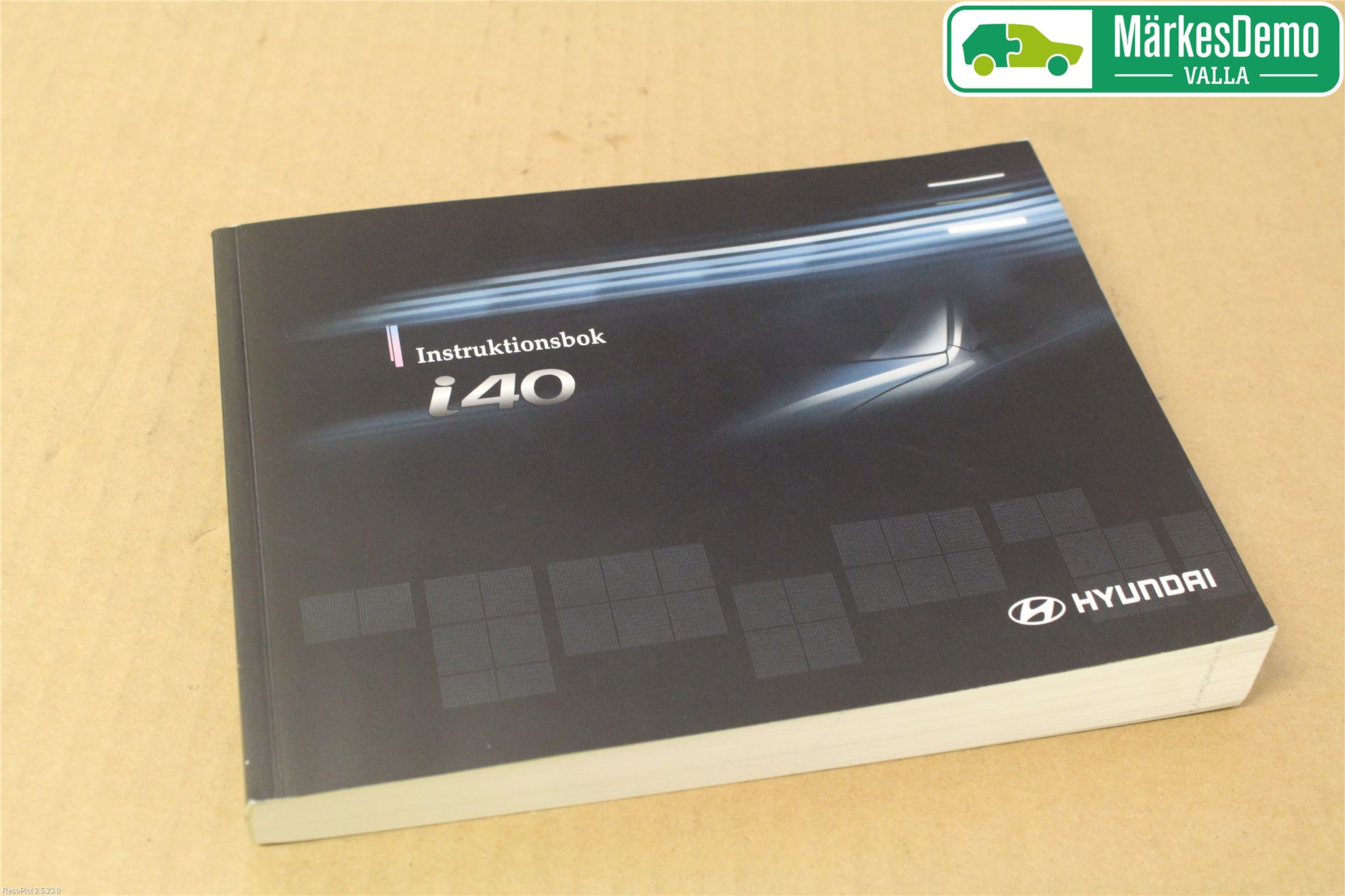 Hyundai i40 08-15 Instruksjonsbok