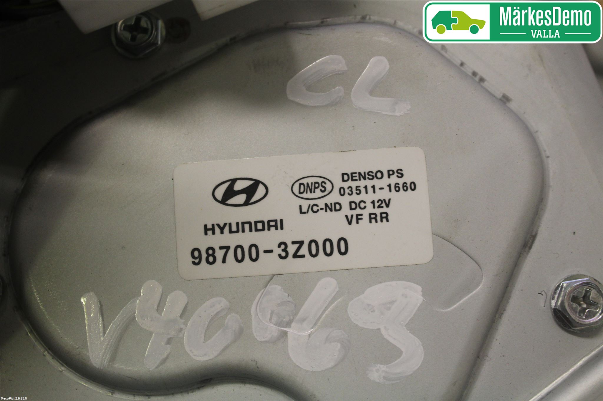Hyundai i40 08-15 Viskermotor Bakluke