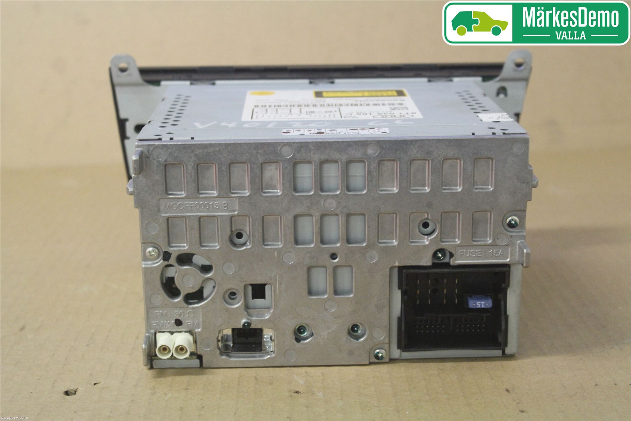 Audi A5 07-16 Stereo Radio Med Cd