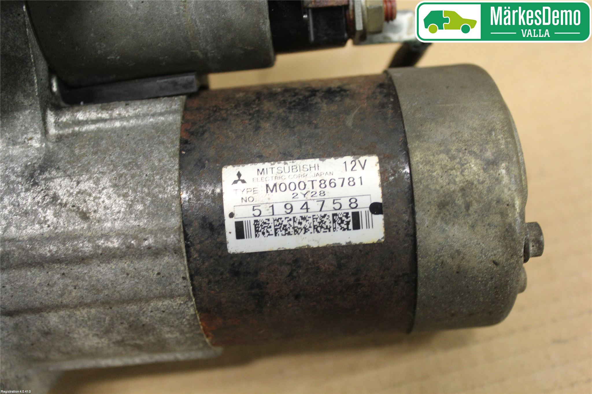 Saab 9-5 -05 Startmotor