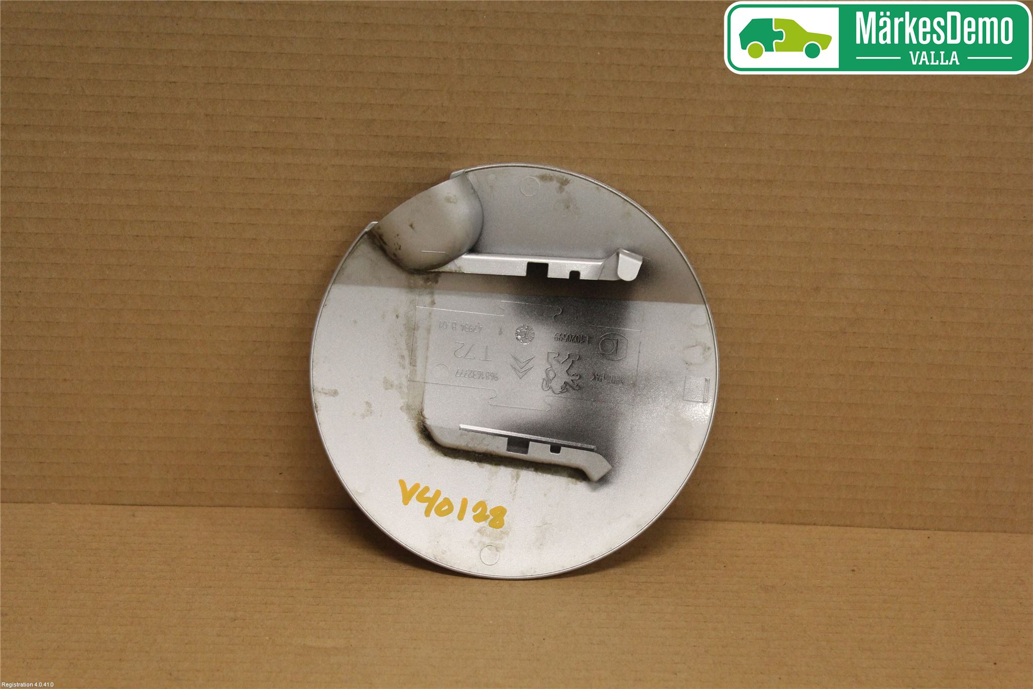 Peugeot 308 08-13 Drivstoff Tankluke
