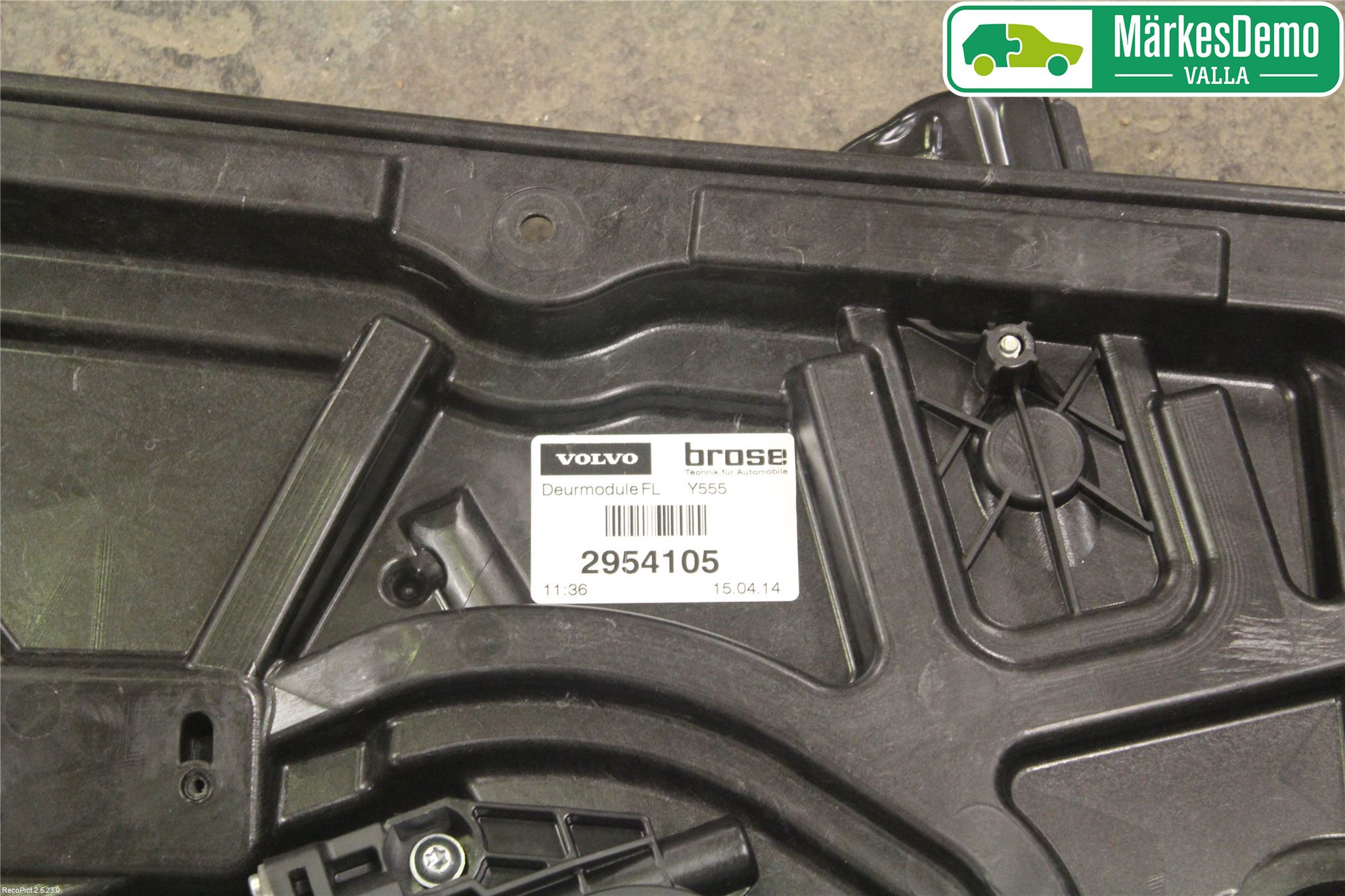 Volvo V40 12-19 Vindusheis El Komp