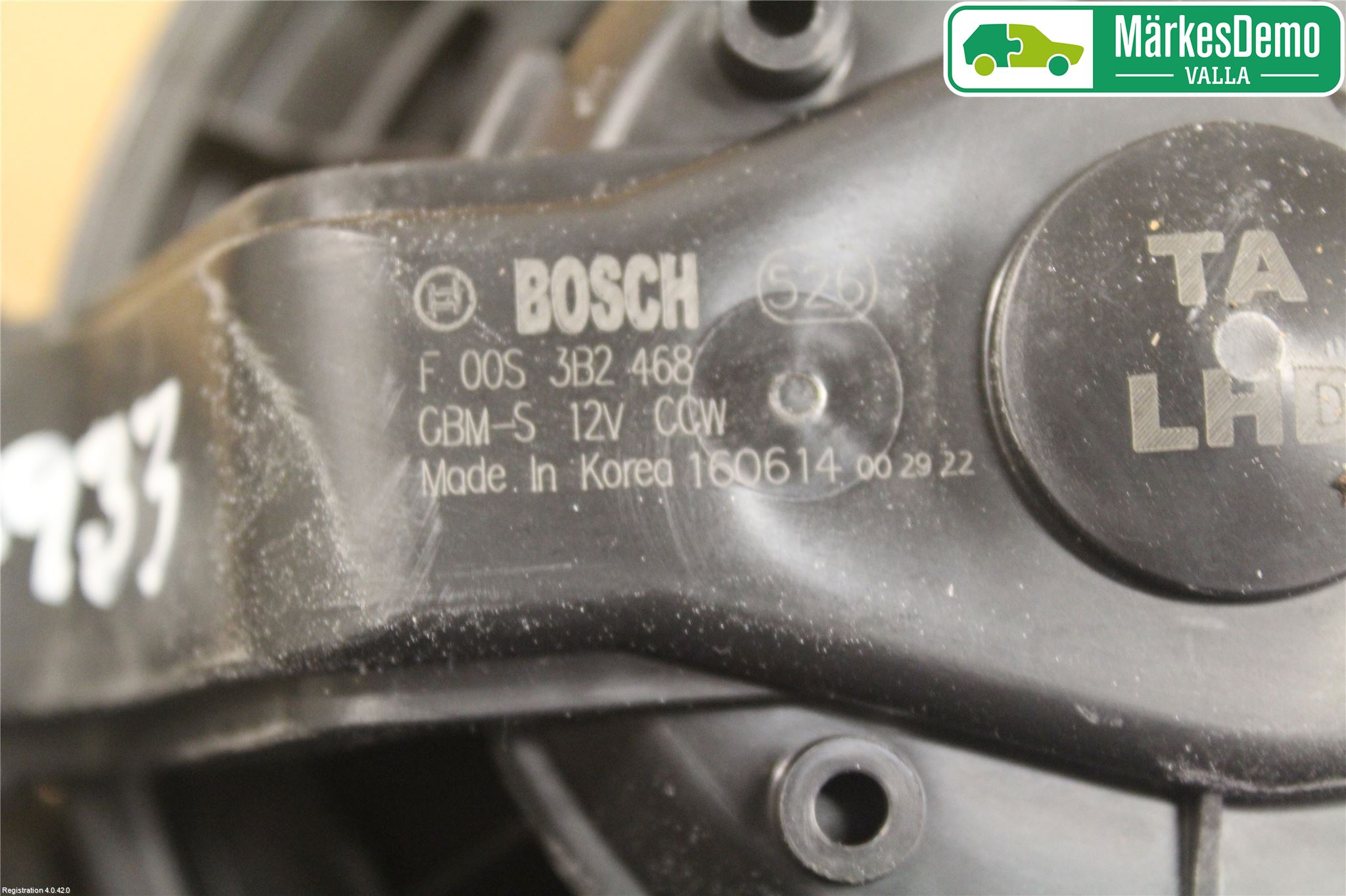 Kia PICANTO 12-17 Varmeapparat Viftemotor