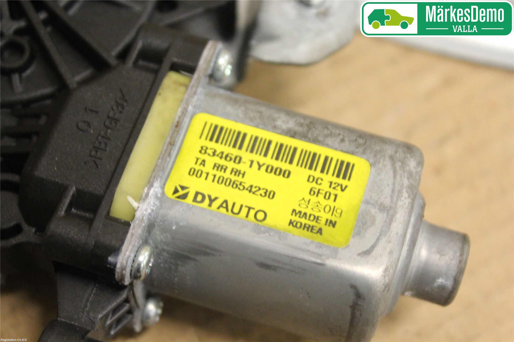 Kia PICANTO 12-17 Vindusheis El Komp