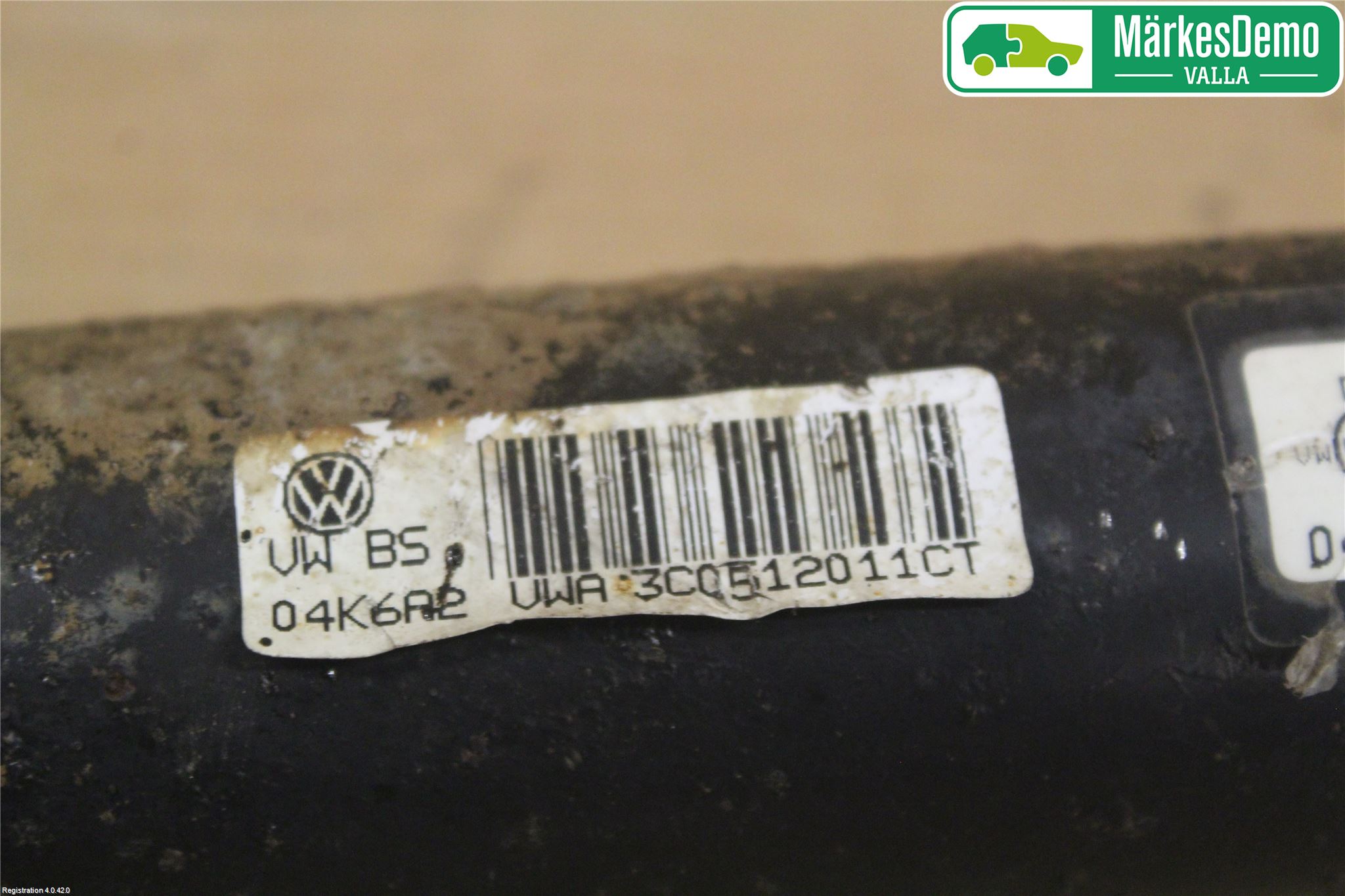 Volkswagen VW PASSAT 05-11 Støtdemper Bak