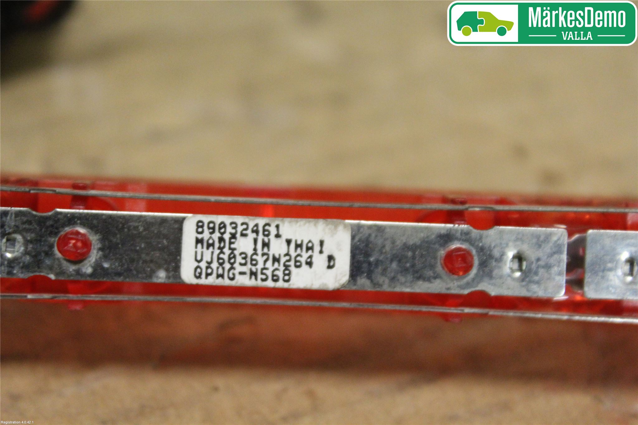 Mercedes-Benz MB A-KLASS (W169) 04-12 Bremselys Bakrute