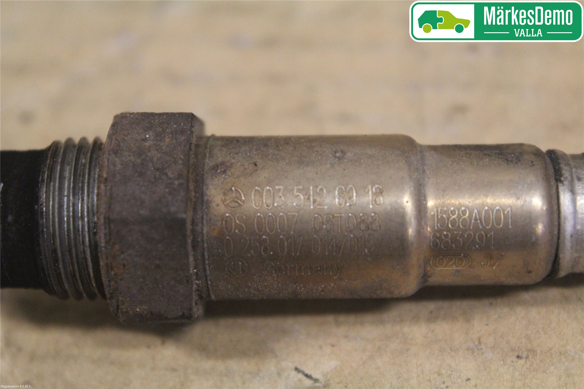 Mercedes-Benz MB A-KLASS (W169) 04-12 Inns Lambdasonde