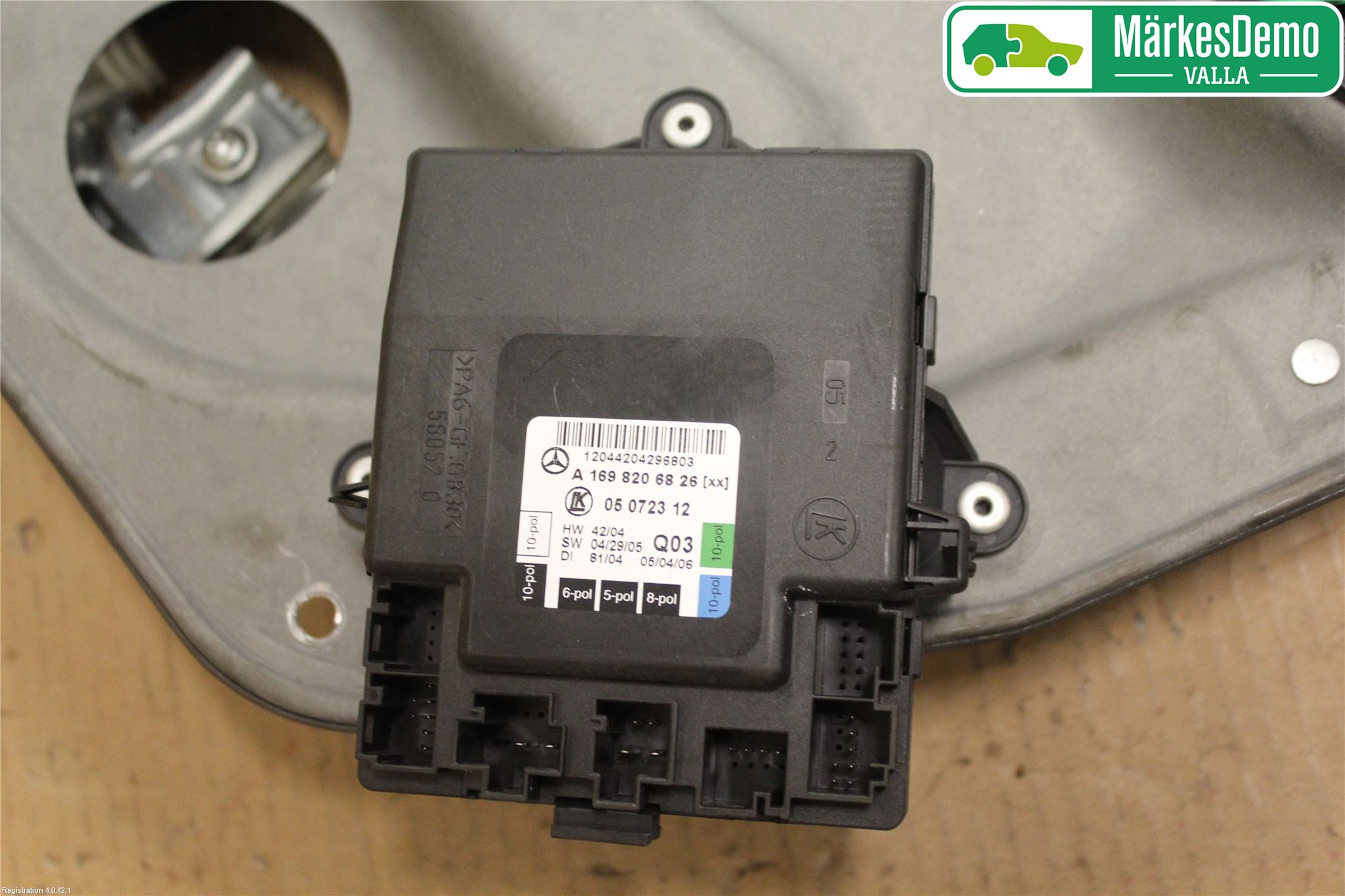 Mercedes-Benz MB A-KLASS (W169) 04-12 Vindusheis El Komp
