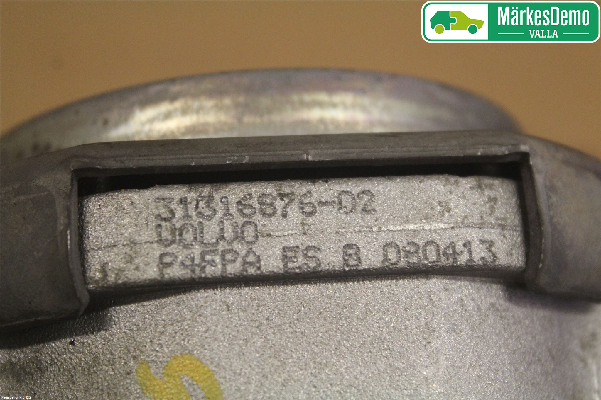Volvo V70 08-13 Motor Feste Gummi