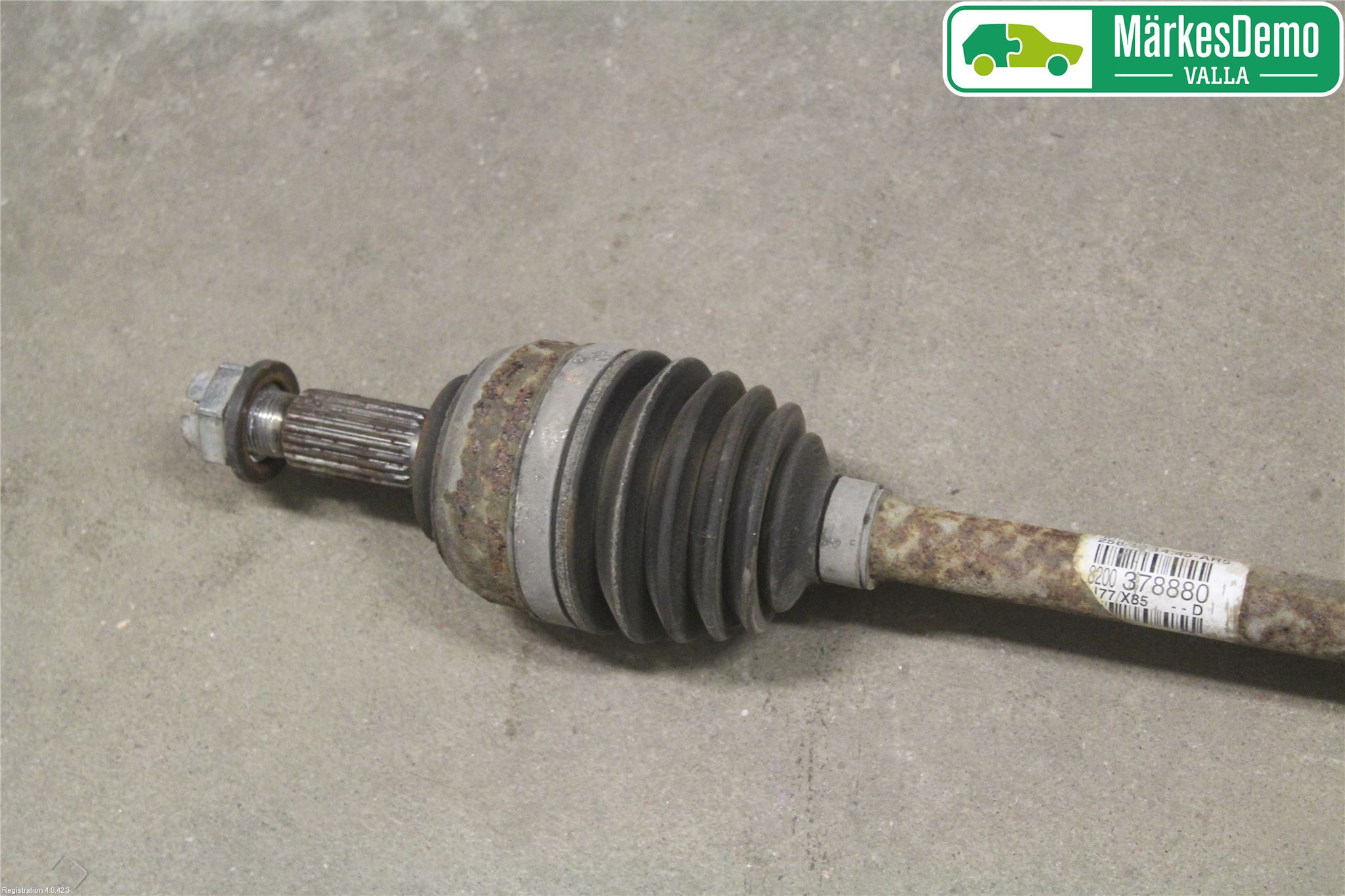 Renault CLIO III  09-12 Drivaksel Foran Kompl Høyre