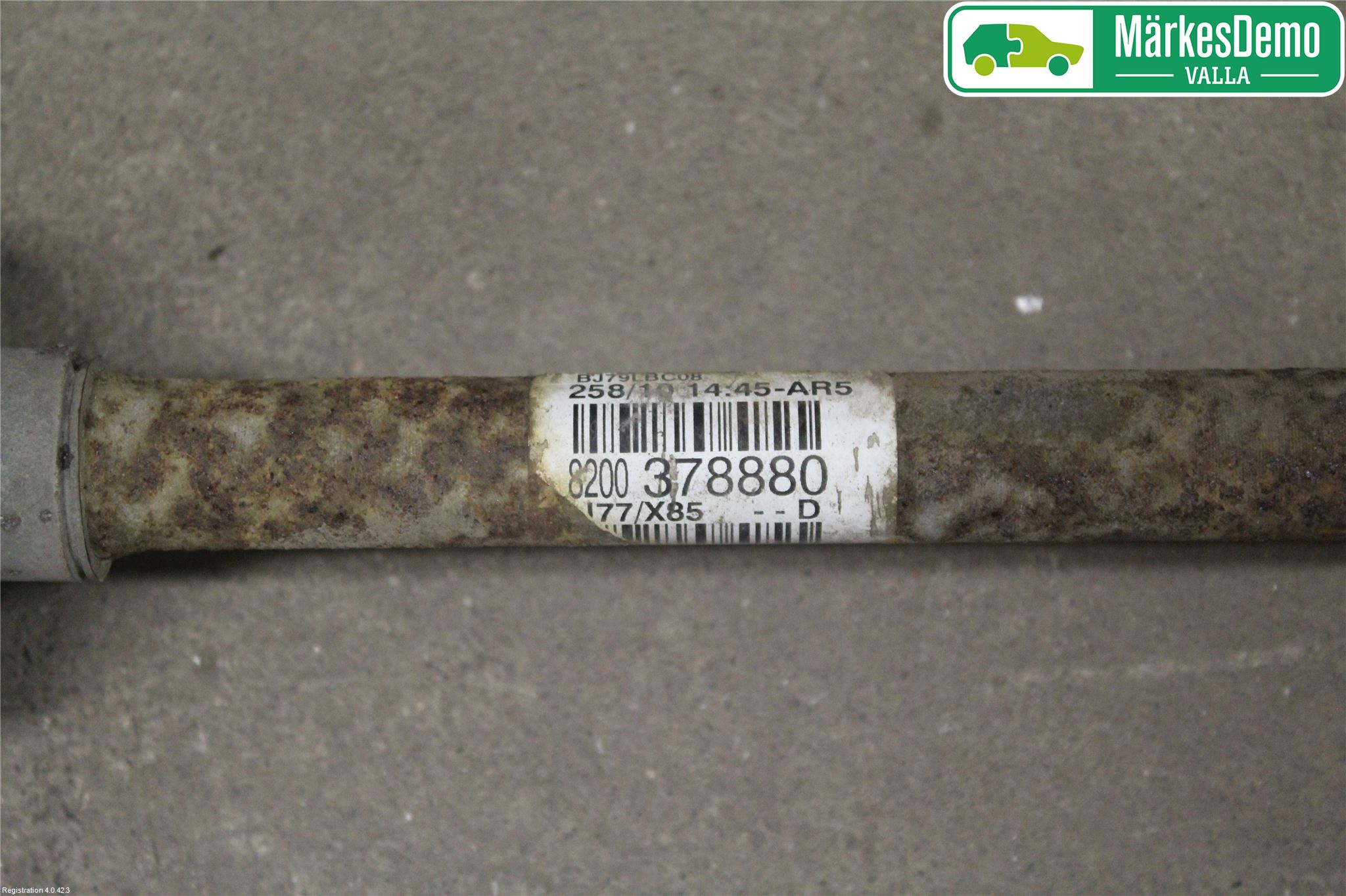 Renault CLIO III  09-12 Drivaksel Foran Kompl Høyre