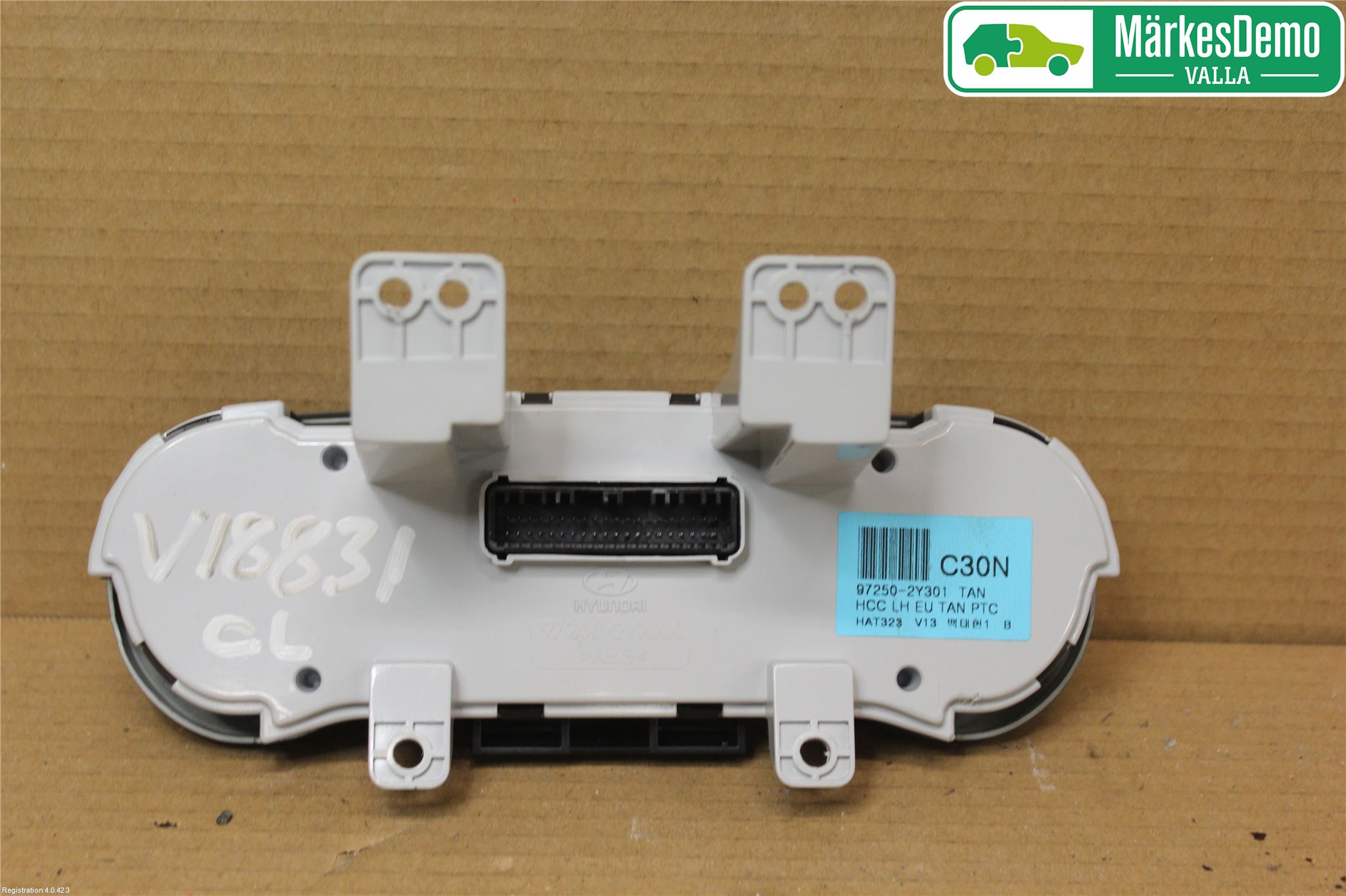 Hyundai ix35 Varme Ac Betjening-Display