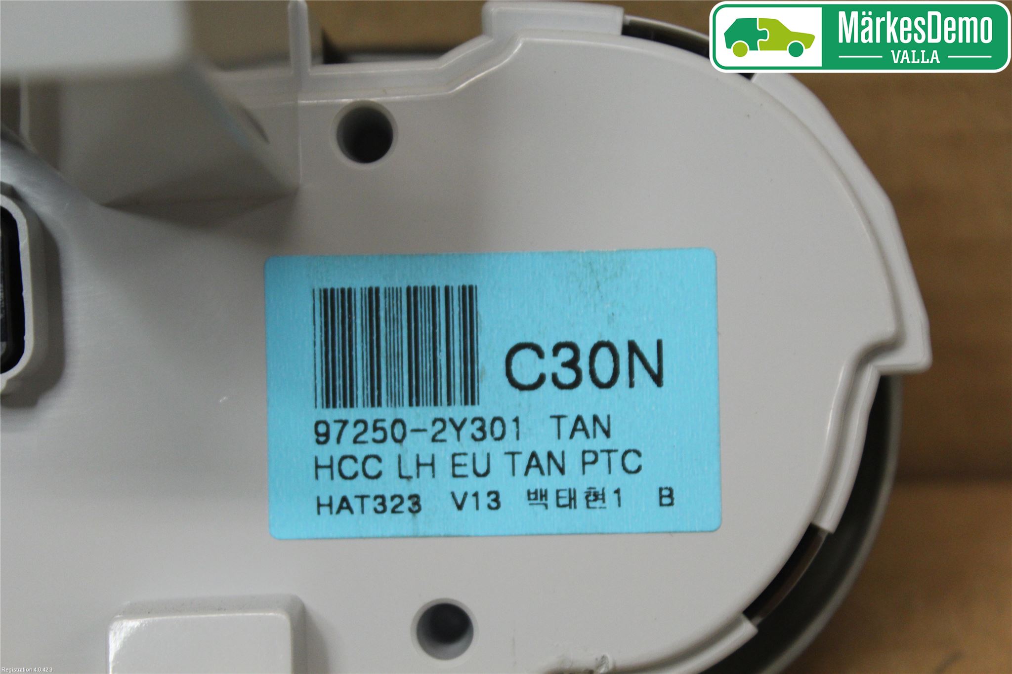 Hyundai ix35 Varme Ac Betjening-Display
