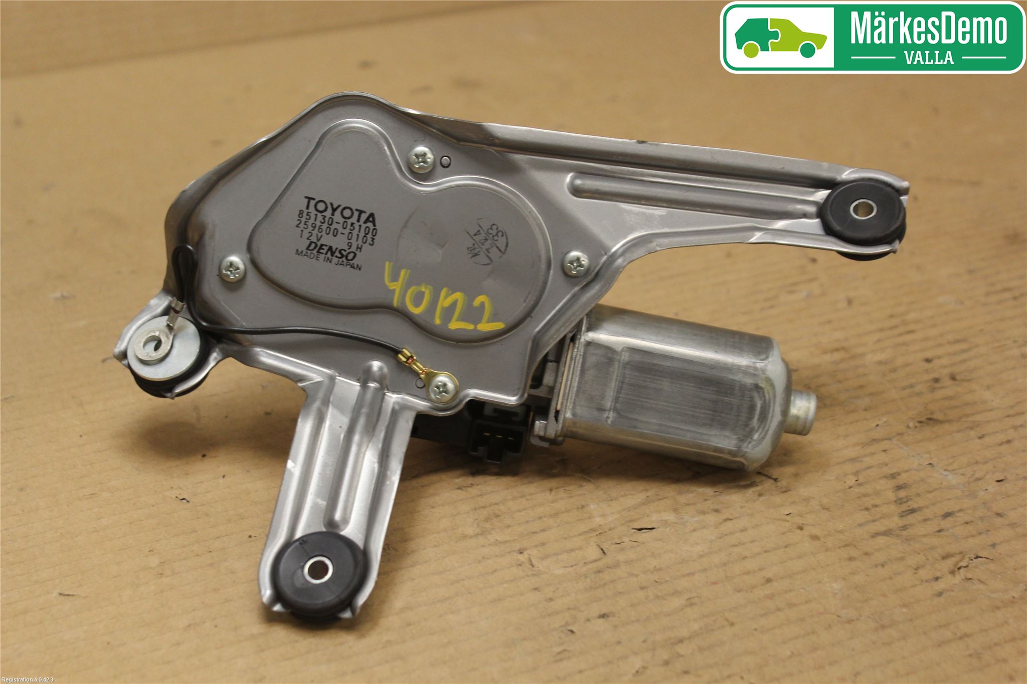 Toyota AVENSIS 07-08 Viskermotor Bakluke