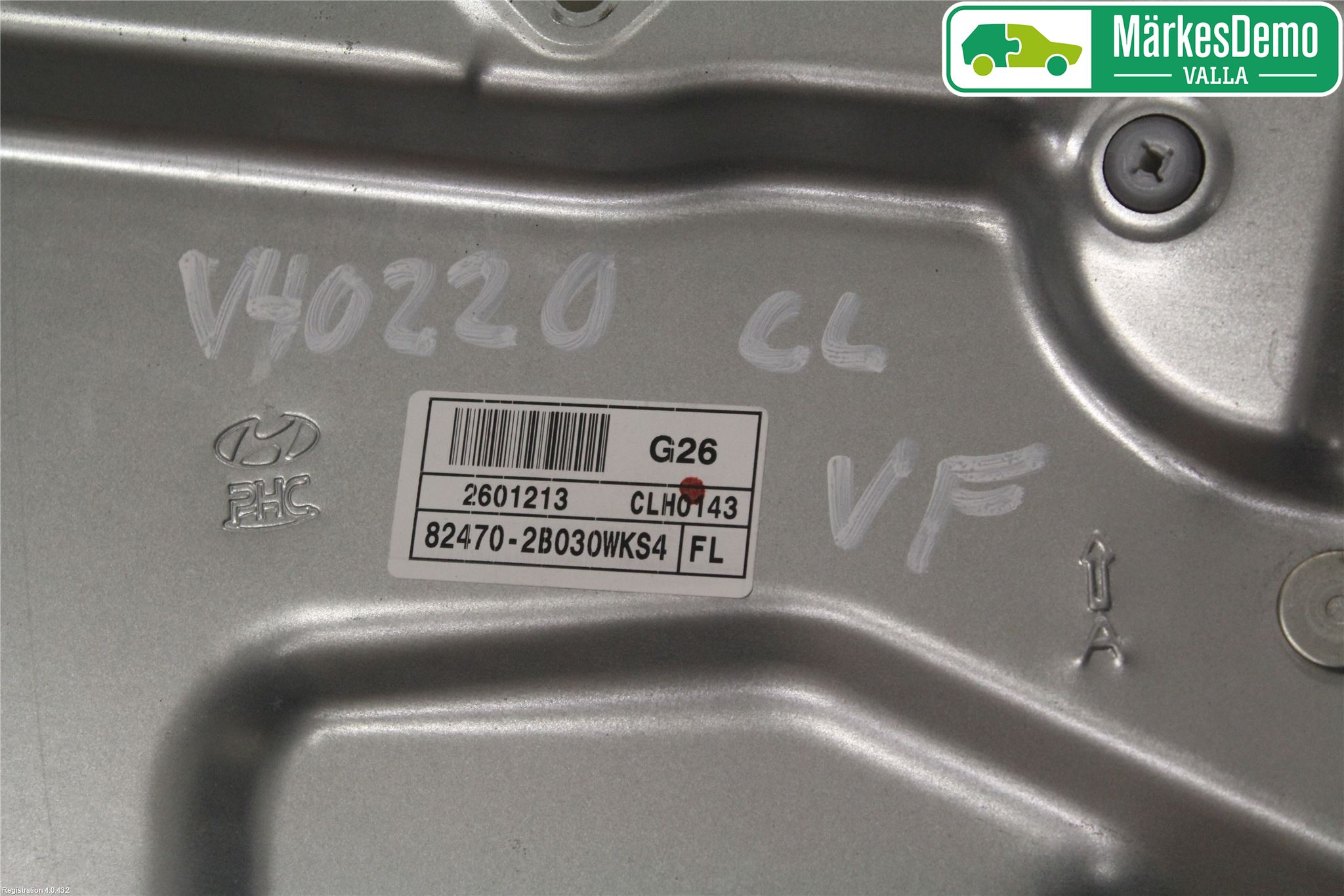 Hyundai SANTA FE  06-12 Vindusheis El Komp