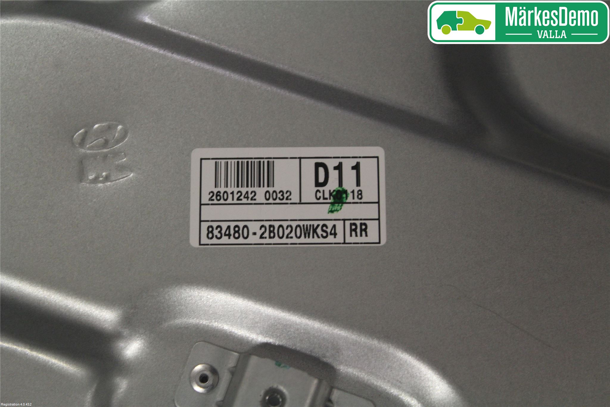 Hyundai SANTA FE  06-12 Vindusheis El Komp
