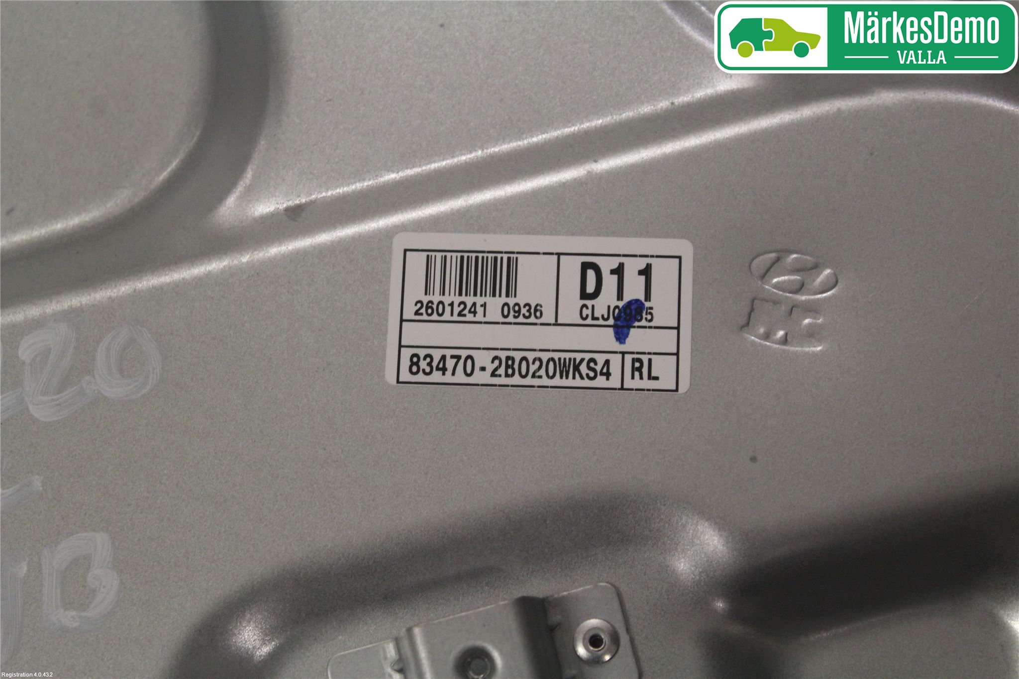 Hyundai SANTA FE  06-12 Vindusheis El Komp