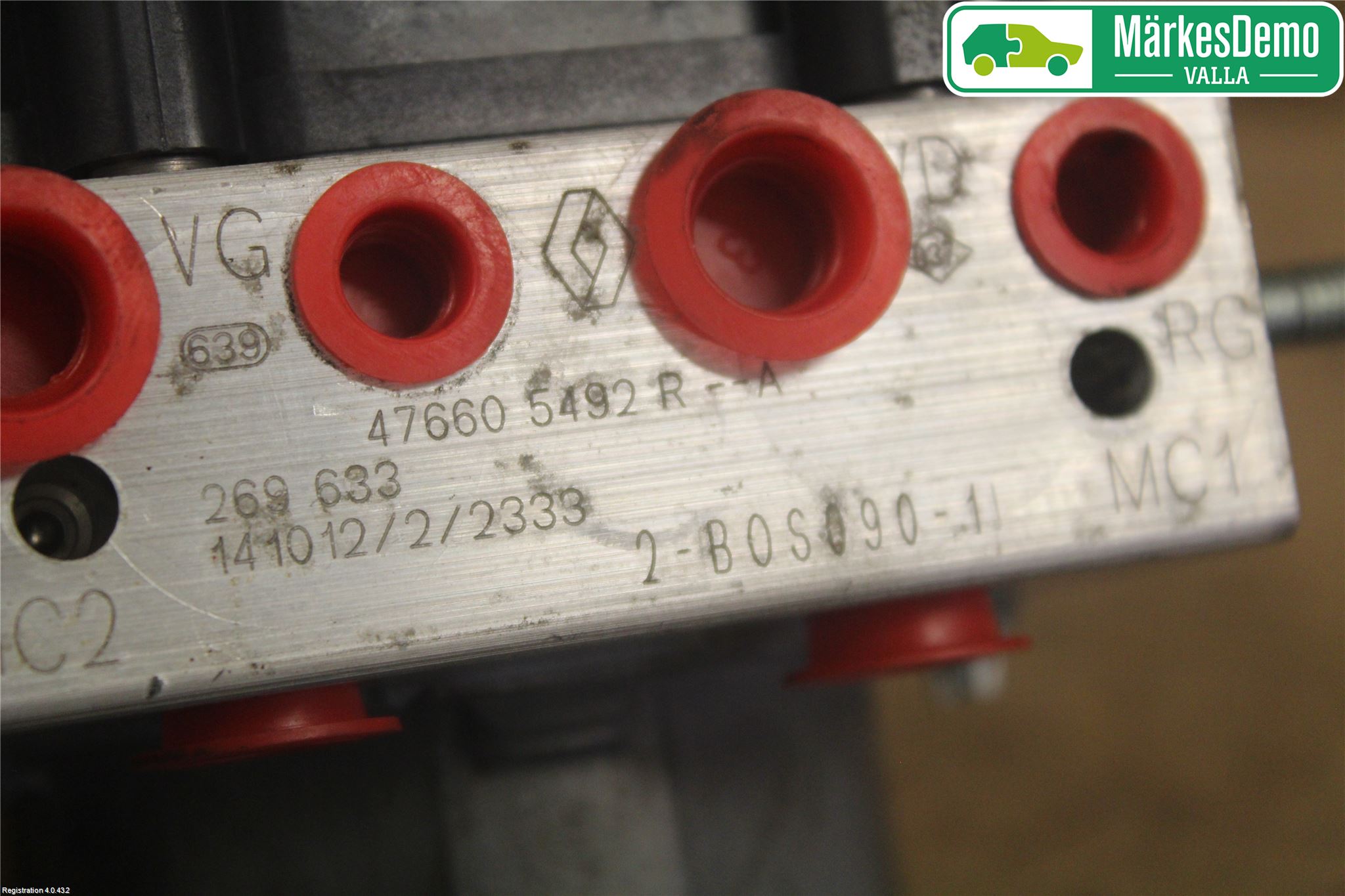 Renault CLIO IV 12-16 Abs Hydraulikkaggregat