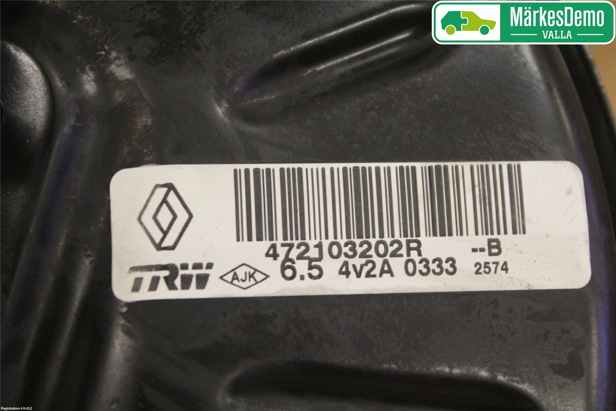 Renault CLIO IV 12-16 Bremseservo