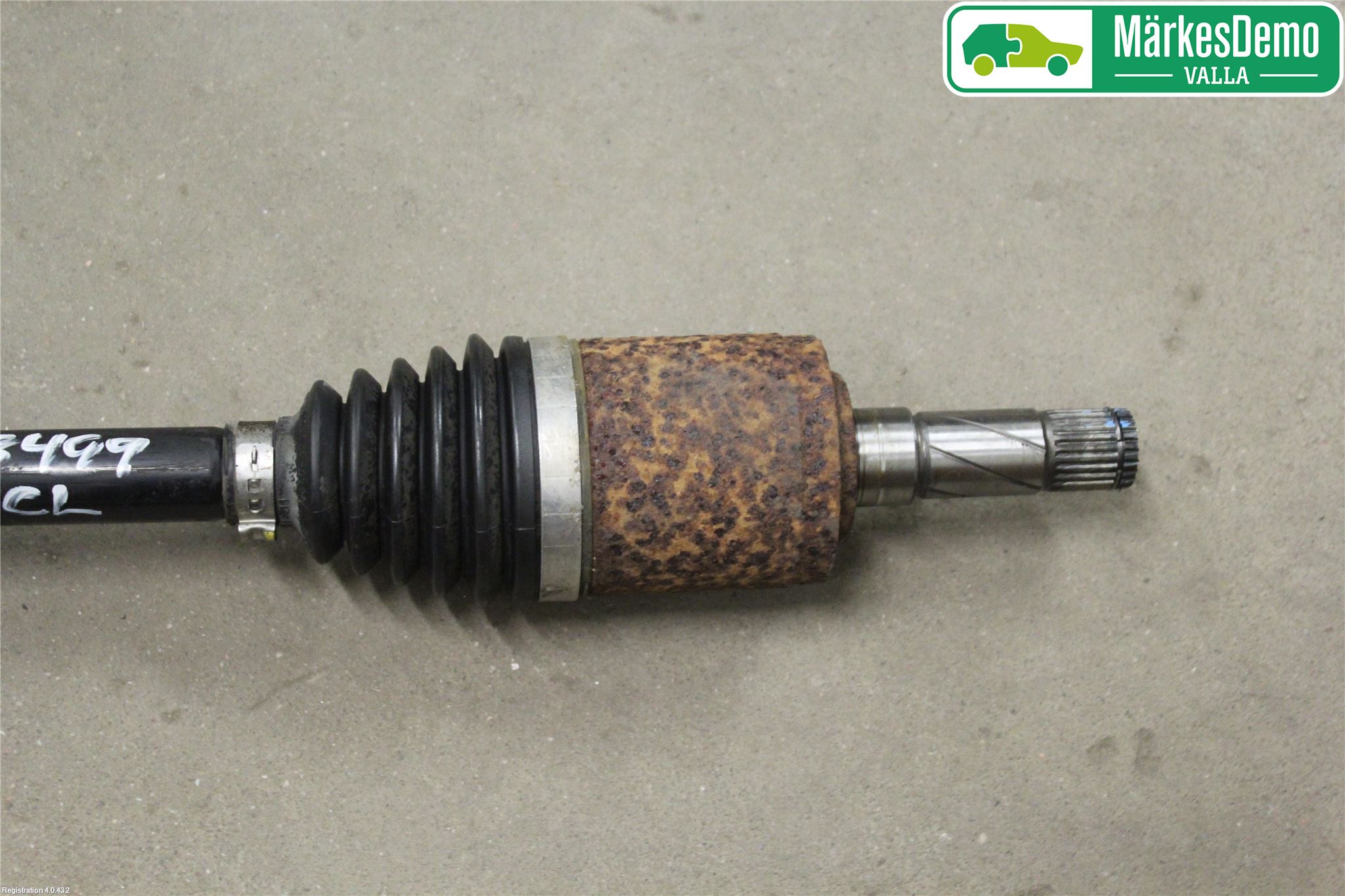 Volvo V60 14-18 Drivaksel Bak Kompl  V = H