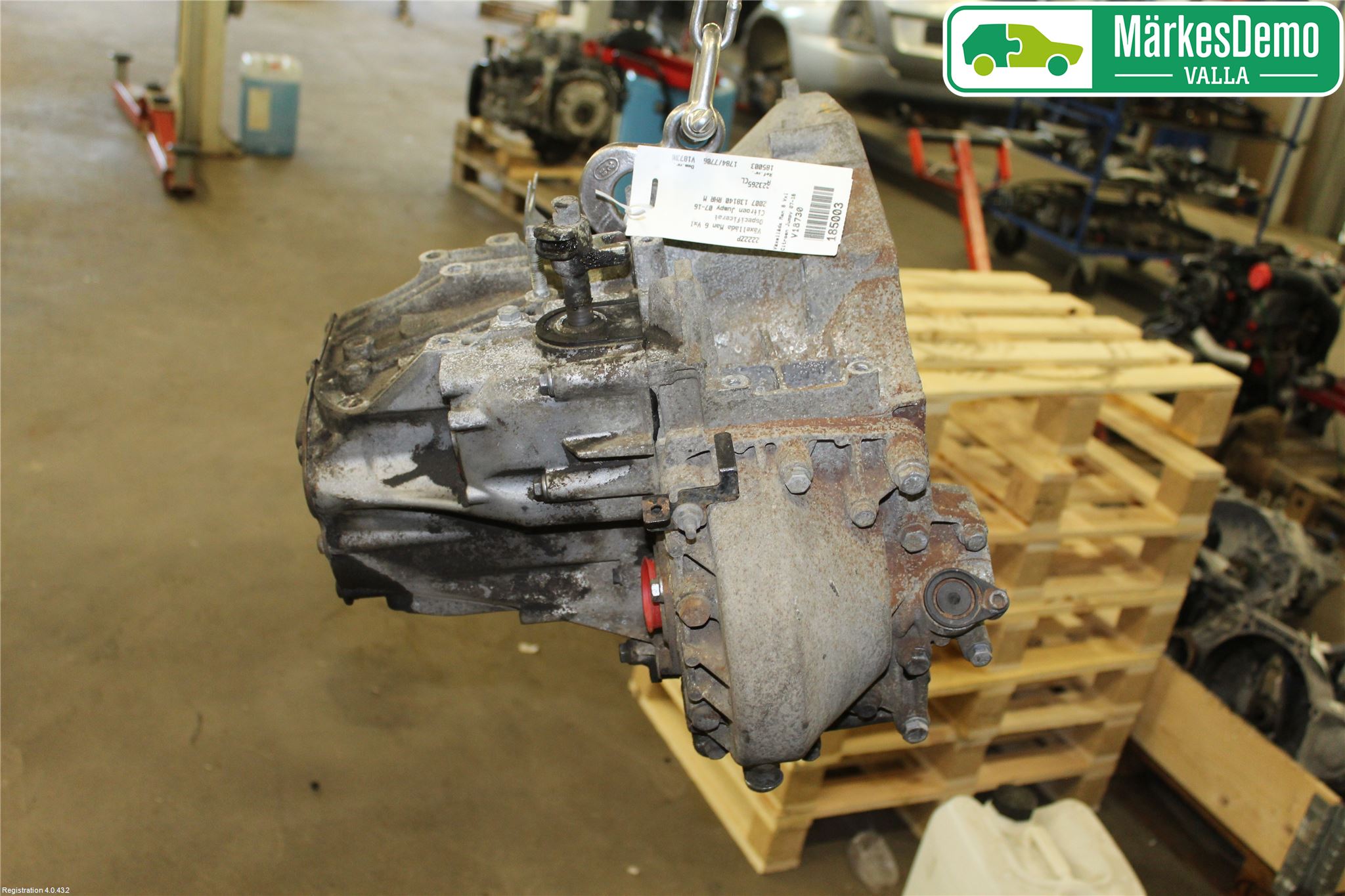 Citroen JUMPY 07-16 Gearkasse 6 Trinn