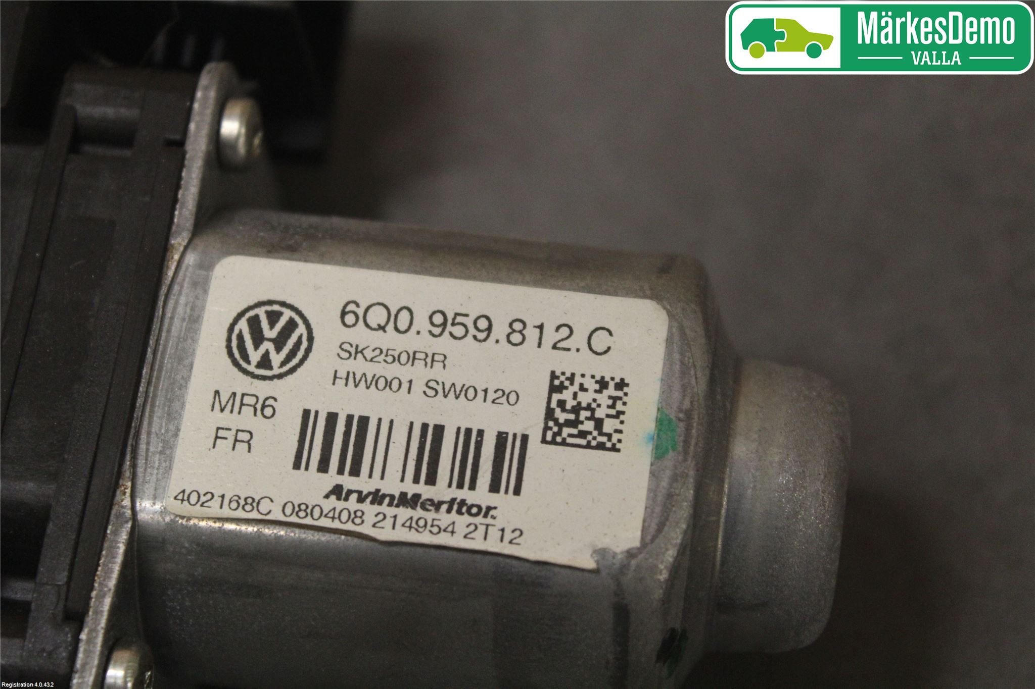 Skoda FABIA 07-14 Vindusheis El Komp