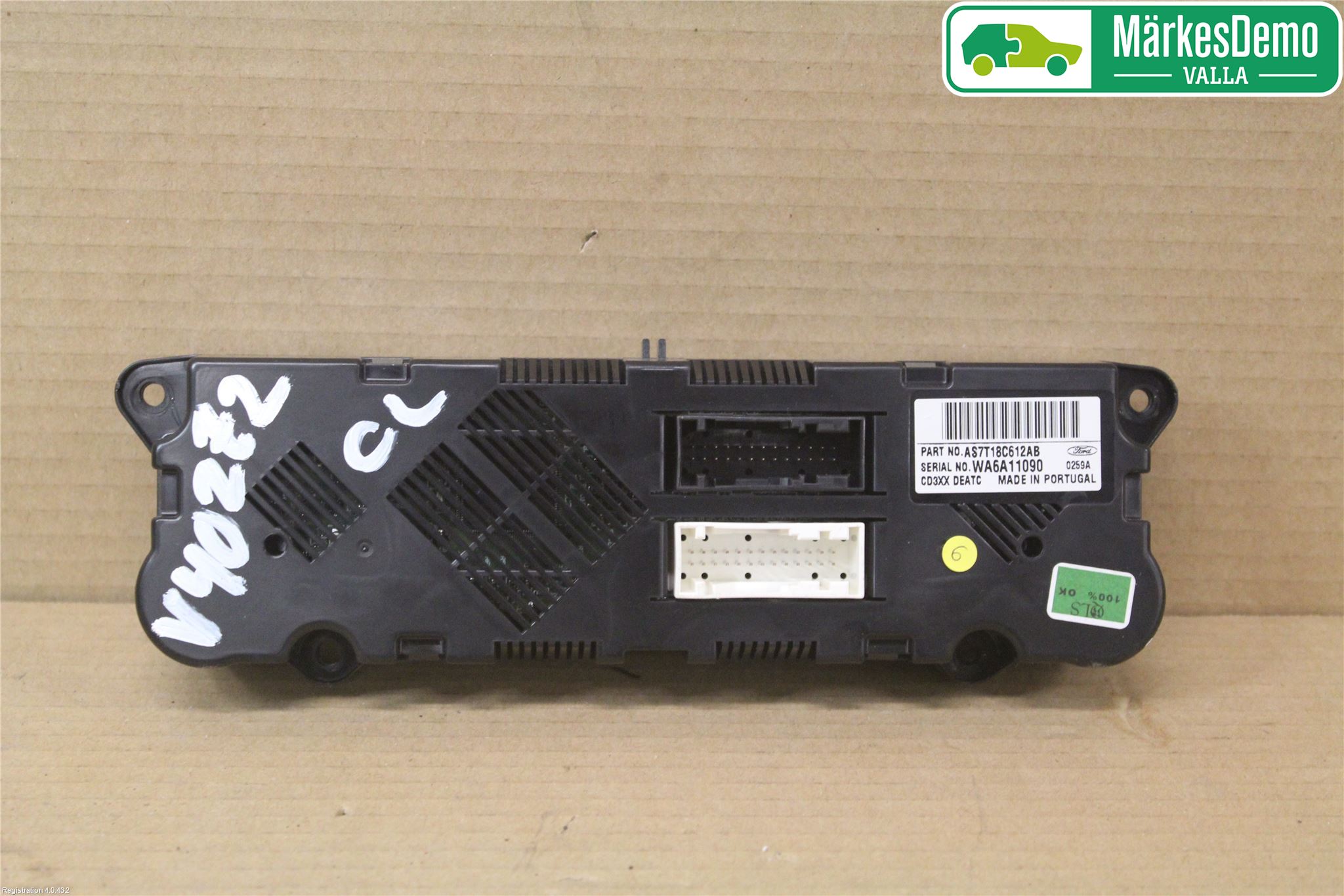 Ford MONDEO 07-15 Varmeapparat Panel(Regulering)