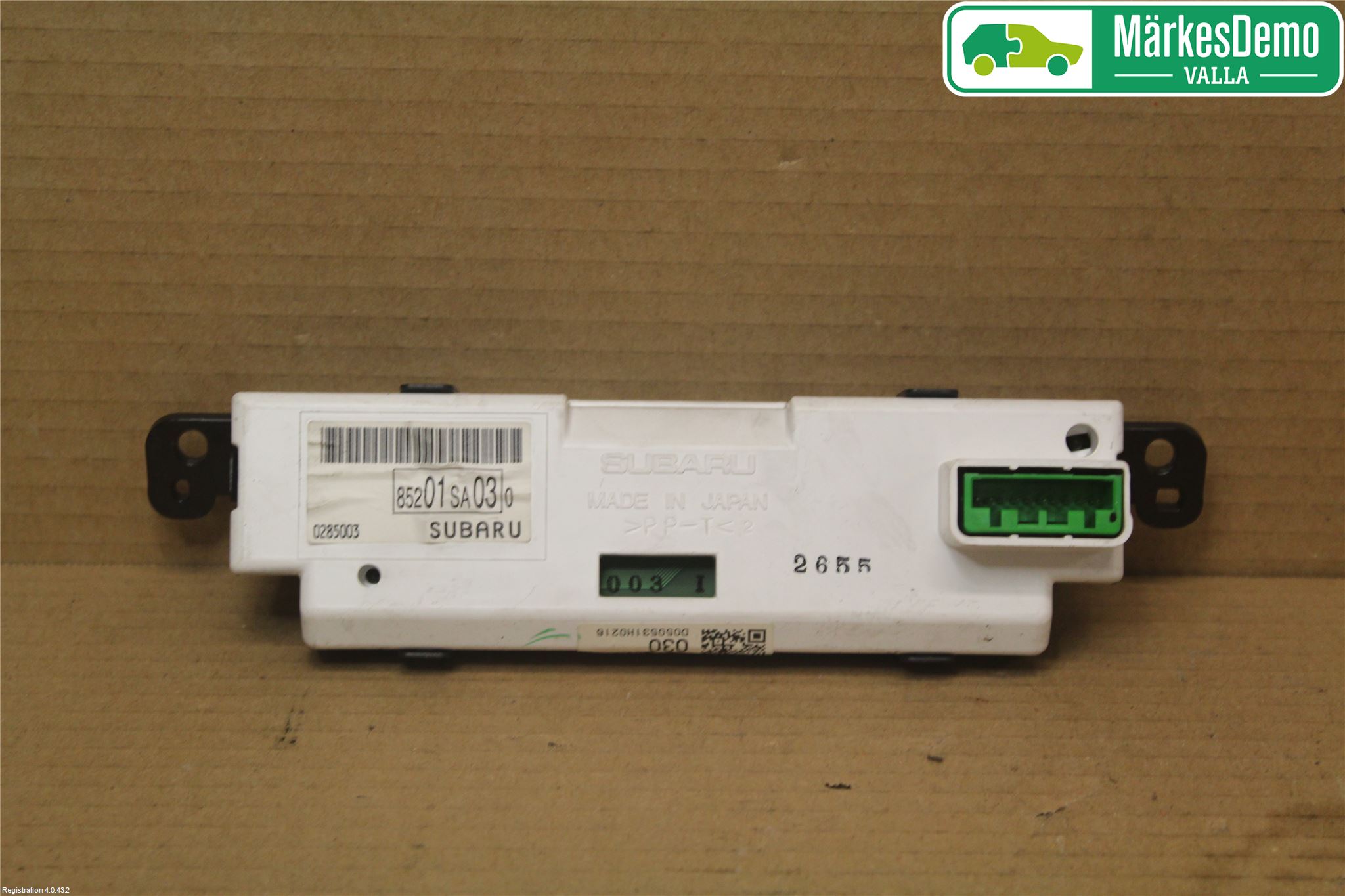 Subaru FORESTER SG 06- Instr Klokke