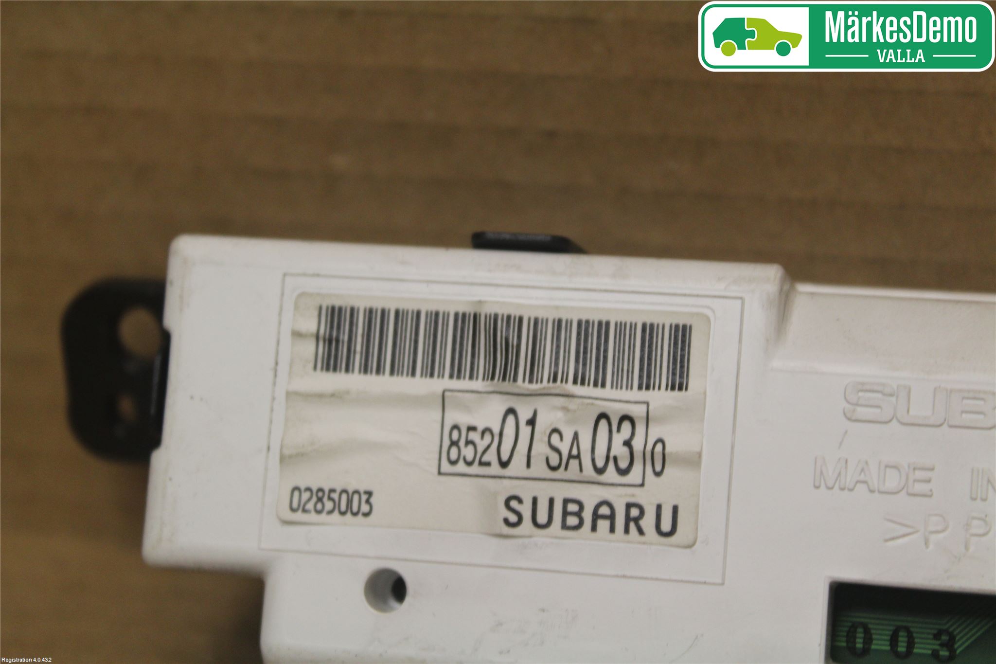 Subaru FORESTER SG 06- Instr Klokke